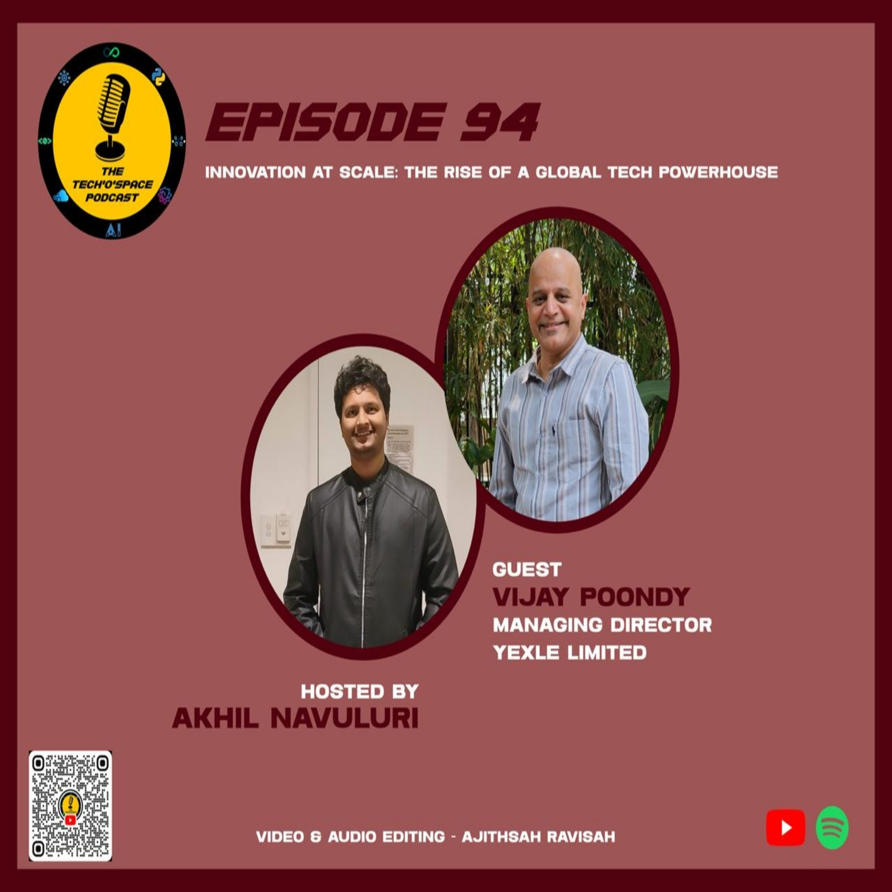 The Tech’o’Space Podcast Ep 94 - Innovation at Scale: The Rise of a Global Tech Powerhouse episode artwork