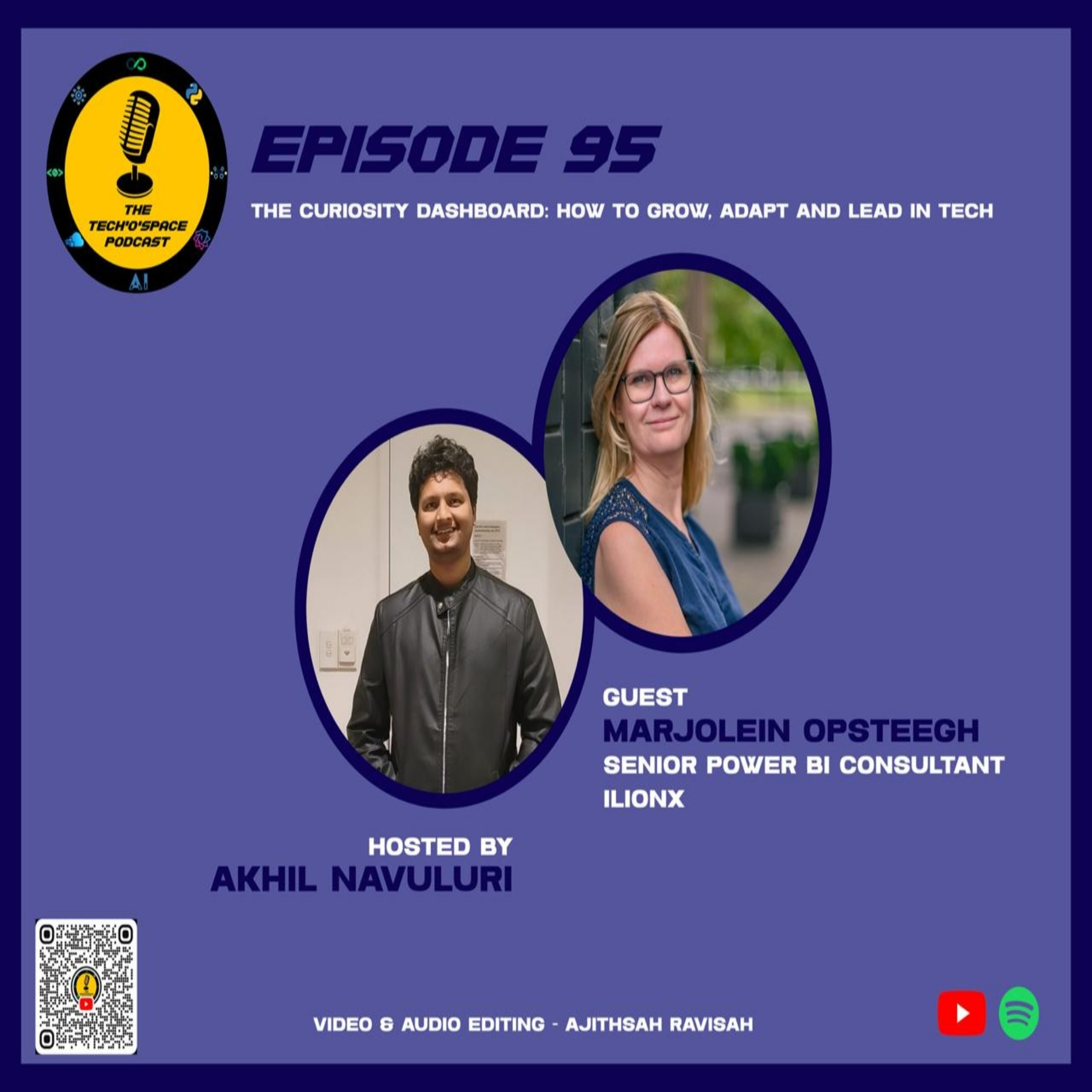 The Tech’o’Space Podcast Ep 95 - The Curiosity Dashboard: How to Grow, Adapt and Lead in Tech episode artwork