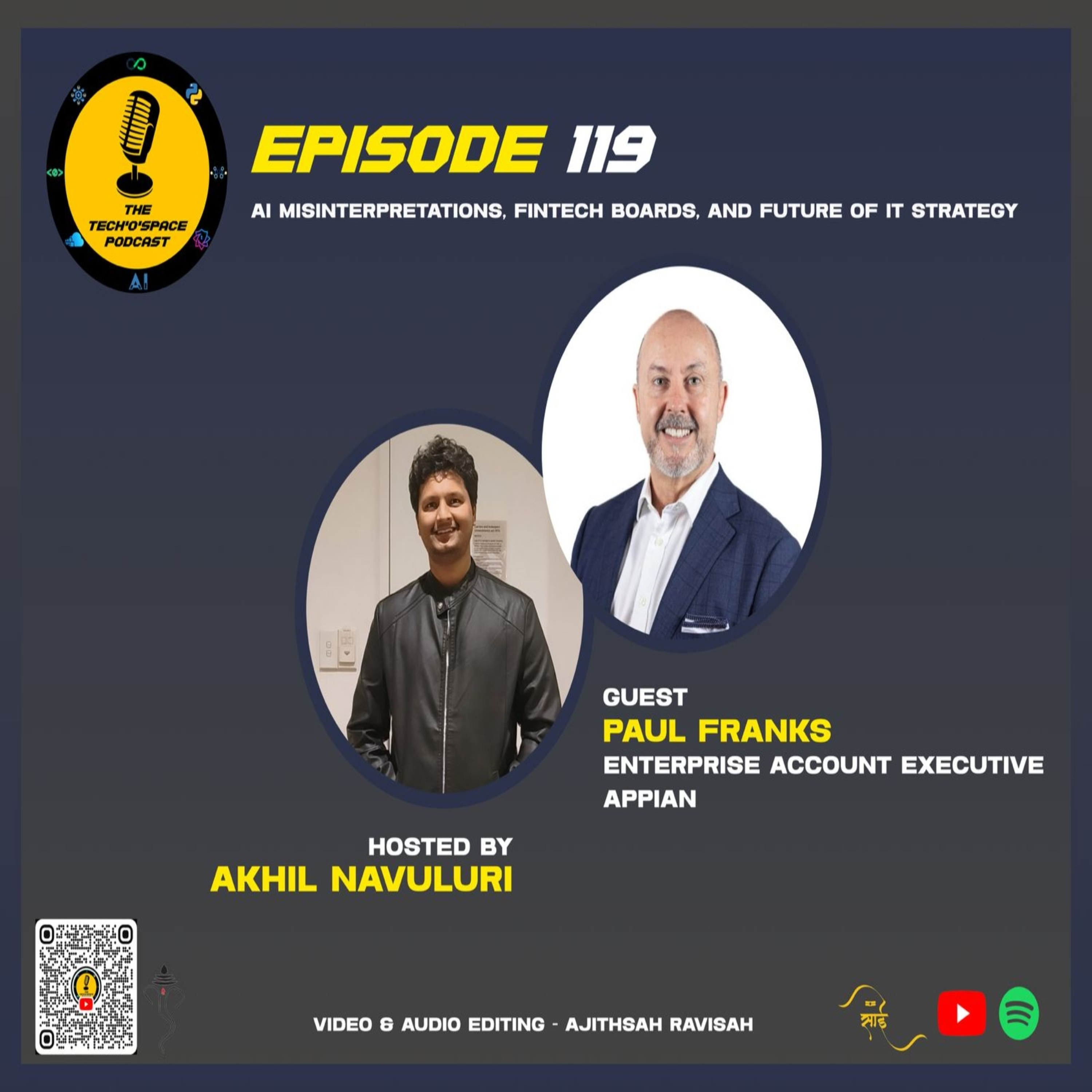 The Tech’o’Space Podcast Ep 119 - AI Misinterpretations, FinTech Boards, and Future of IT Strategy episode artwork