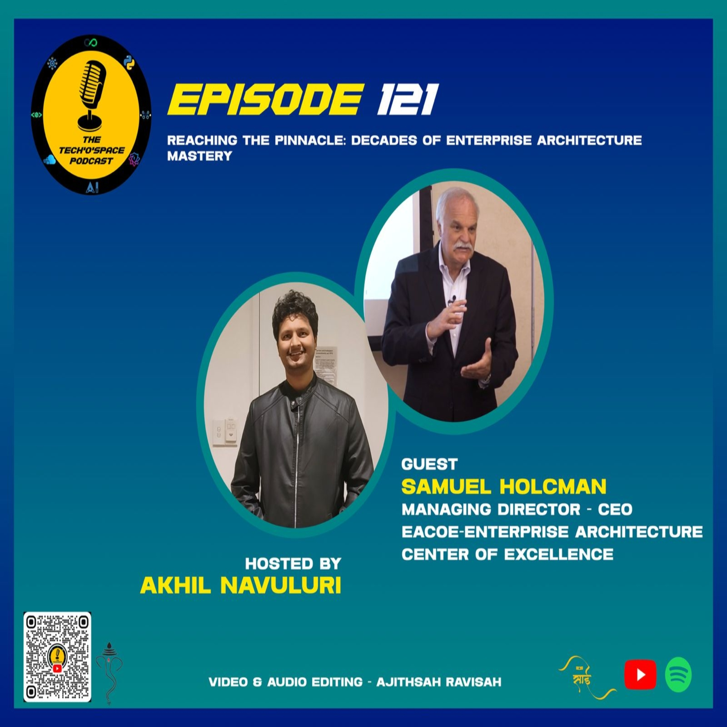The Tech’o’Space Podcast Ep 121 - Reaching the Pinnacle: Decades of Enterprise Architecture Mastery episode artwork