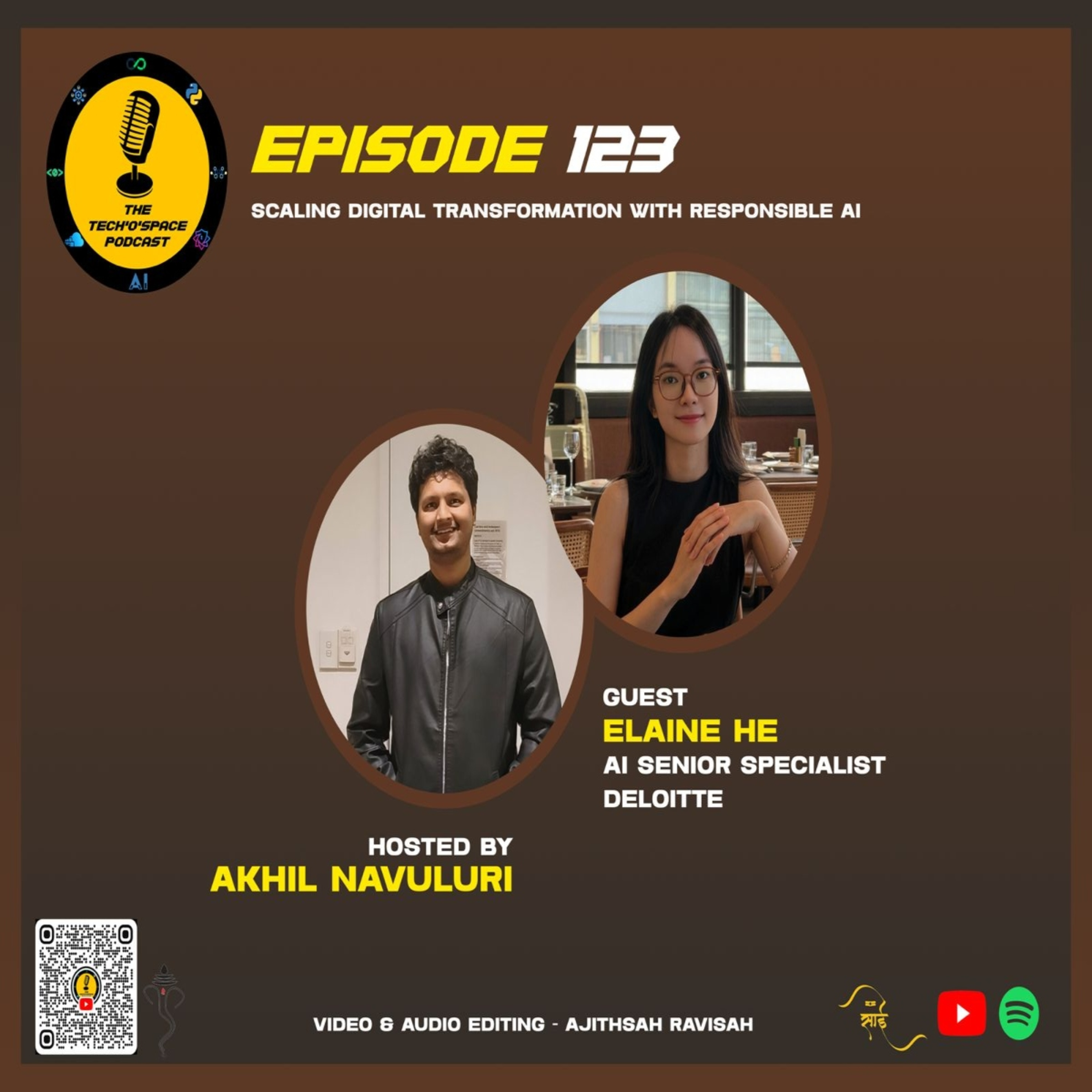 The Tech’o’Space Podcast Ep 123 - Scaling Digital Transformation with Responsible AI episode artwork