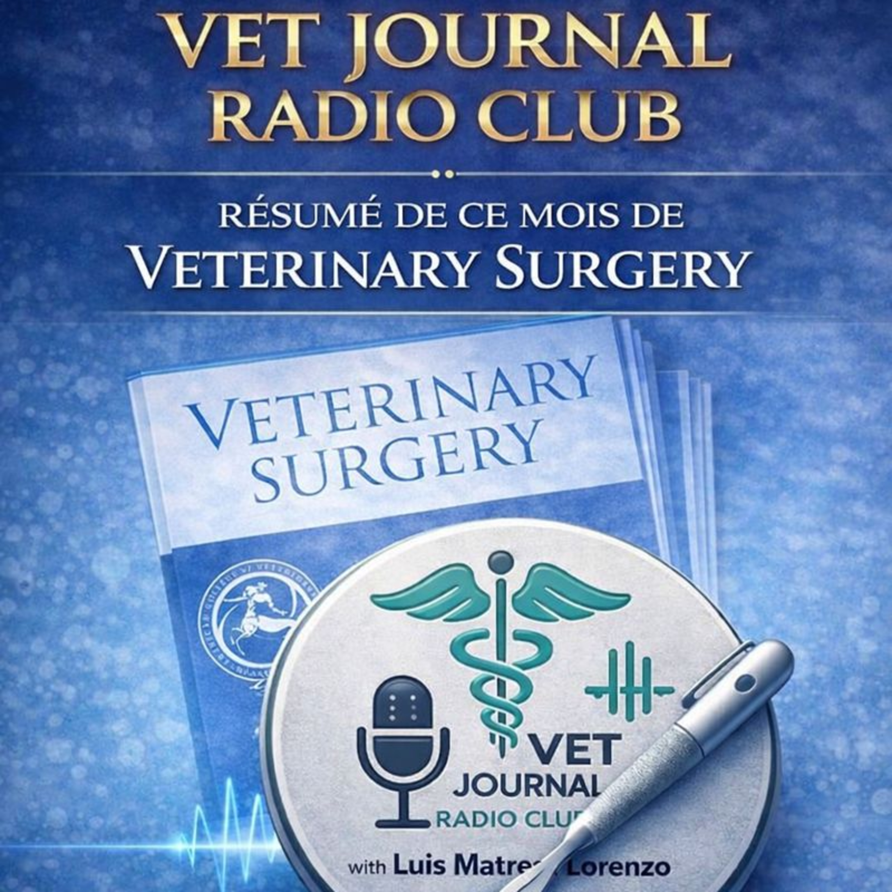 17 # 04/25 - Vetsurg - Infection et déhiscence : préparation cutanée, décollement des champs adhésifs, PDS vs Monocryl, bactéries en TECABO et dispositifs de scellement réutilisés contaminés episode artwork