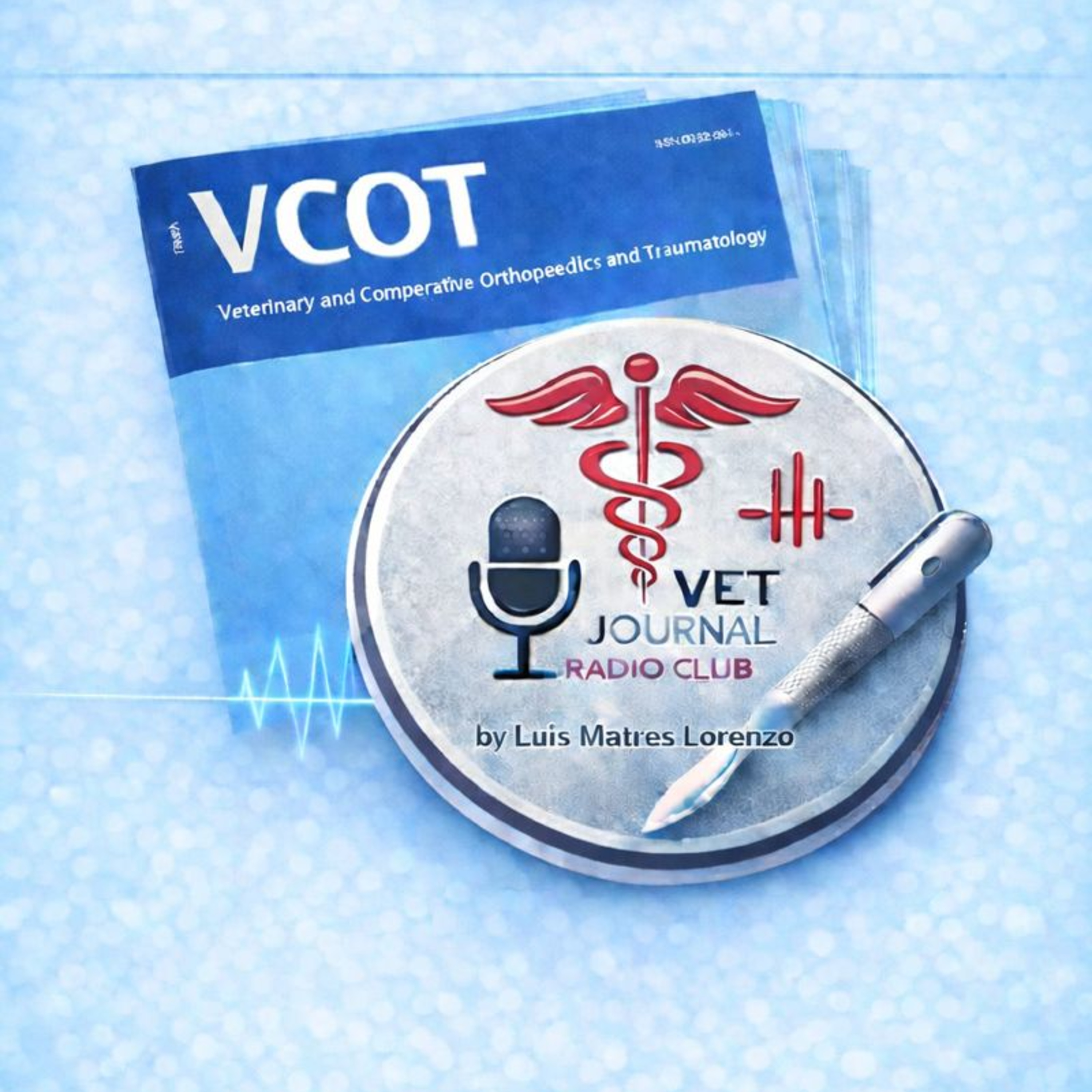 24 # 05/25 VCOT Approche du radius, guides pour ostéotomie fémorale distale, CCWO chez les chiens géants, configuration des vis et working length des plaques verrouillées, et spacer pin pour TTT episode artwork