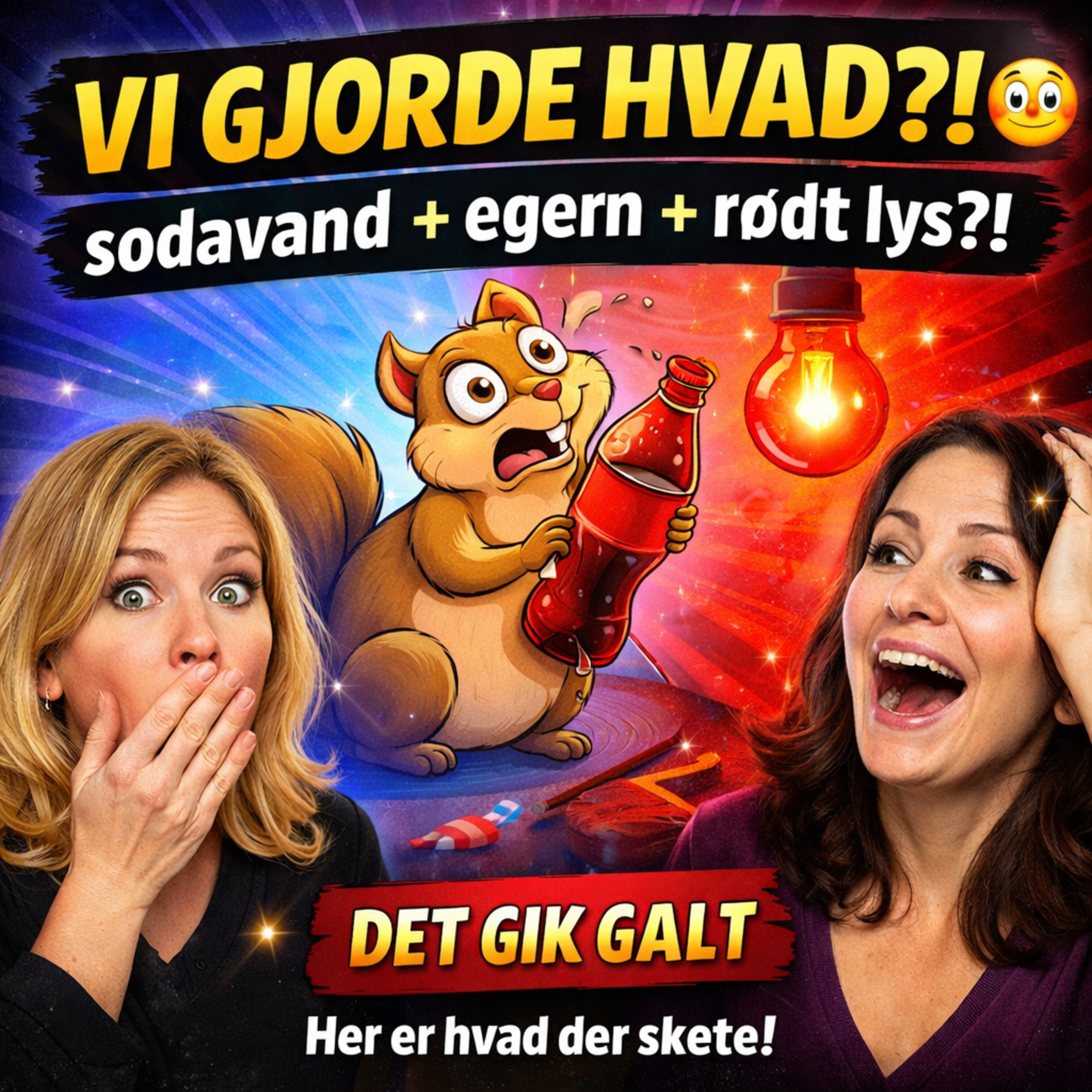 [Episode 3] - Vi Hældte Sodavand På Egern Og Tændte Røde Lamper I Hønsegården – Her Er Hvad Der Skete! episode artwork