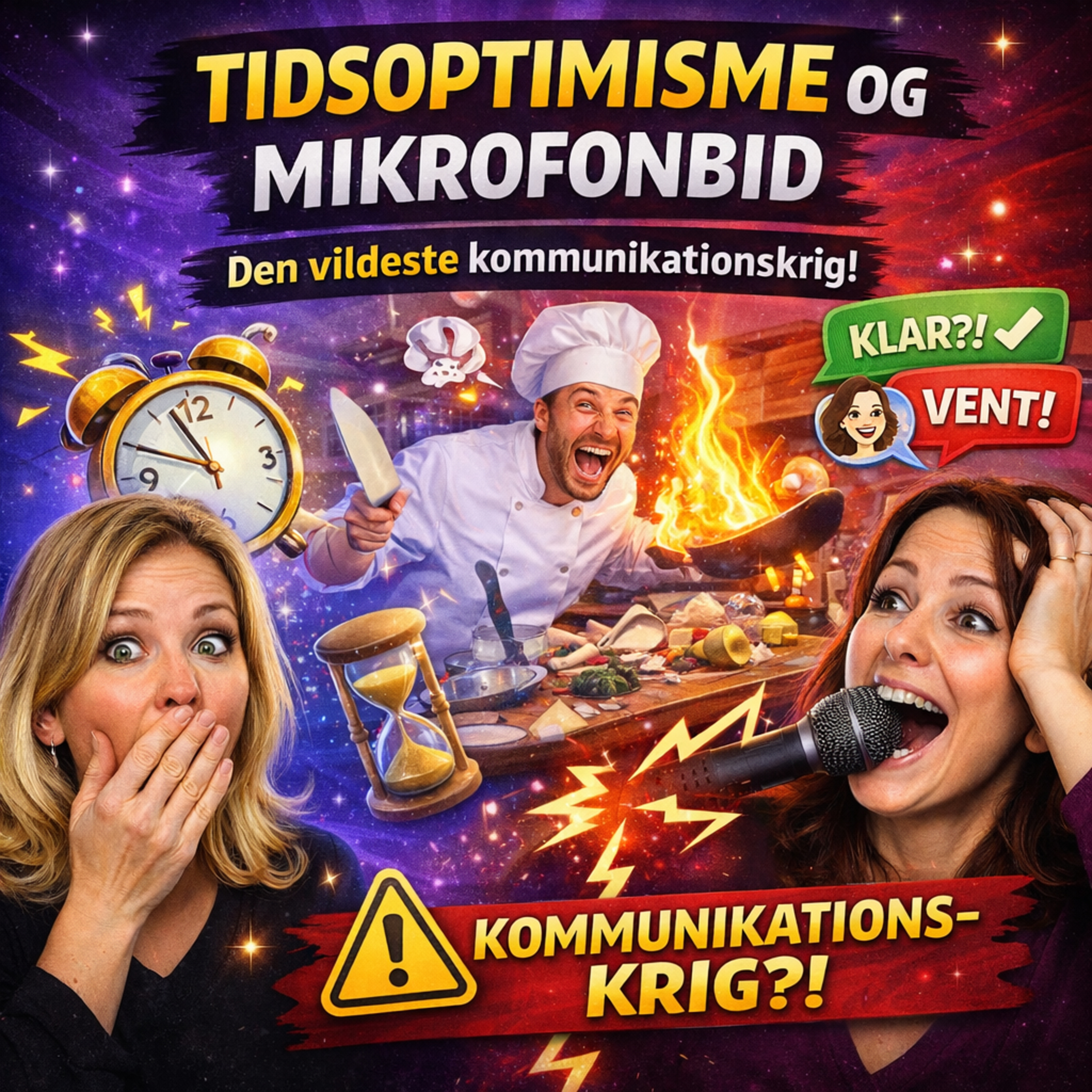 [Episode 6] - Tidsoptimisme og mikrofonbid – Den vildeste kommunikationskrig! 🔊🤣 episode artwork