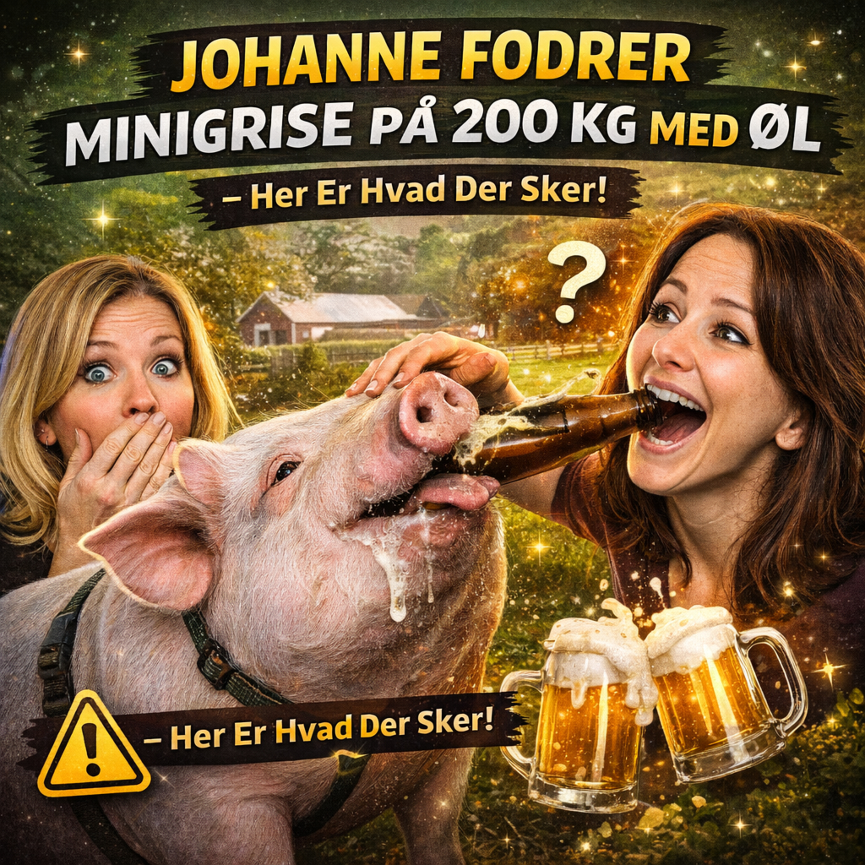 [Episode 8] - Johanne Fodrer Minigrise På 200 Kg Med Øl – Her Er Hvad Der Sker! episode artwork