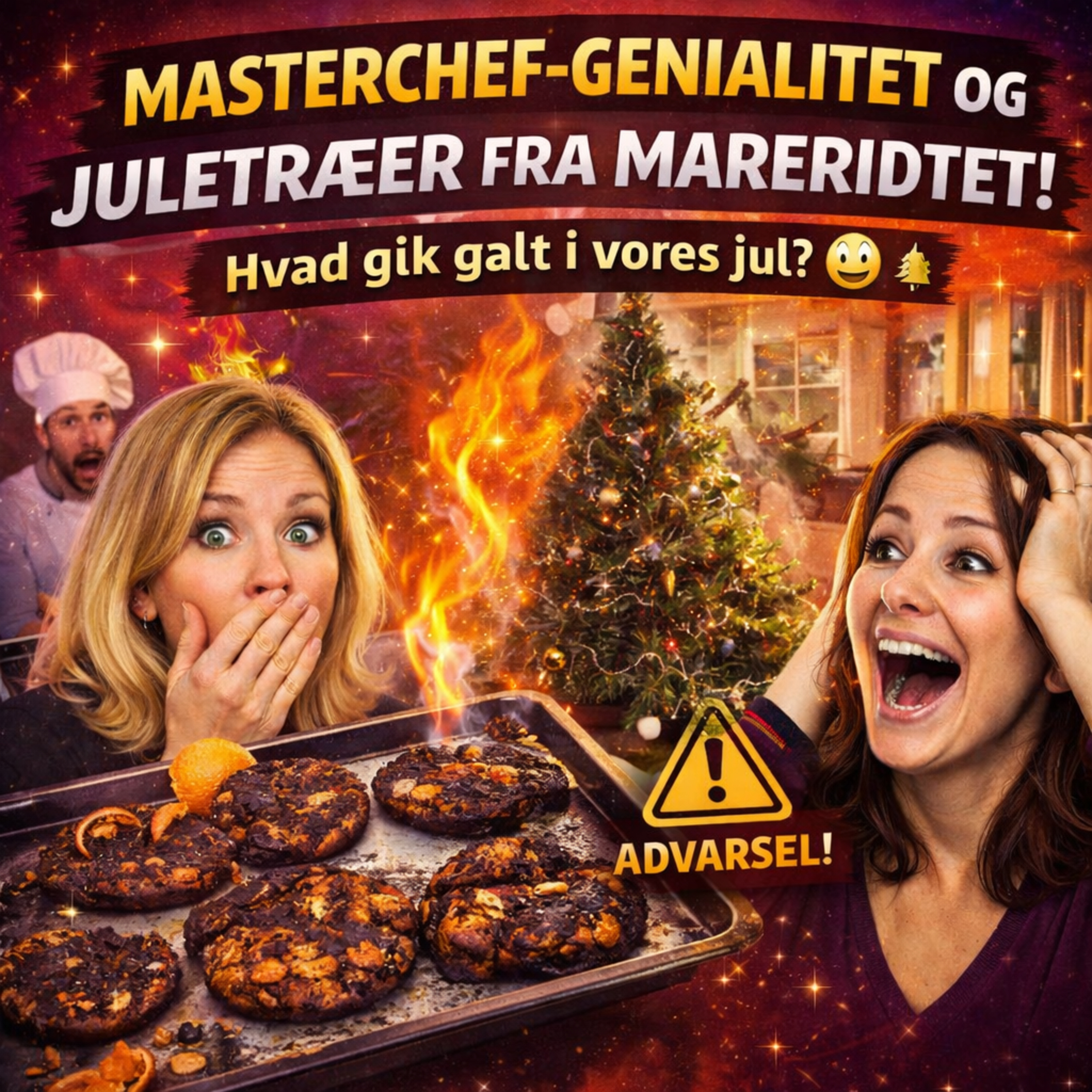 [Episode 7] - Masterchef-genialitet og juletræer fra mareridtet! Hvad gik galt i vores jul? 🤯🎄 episode artwork