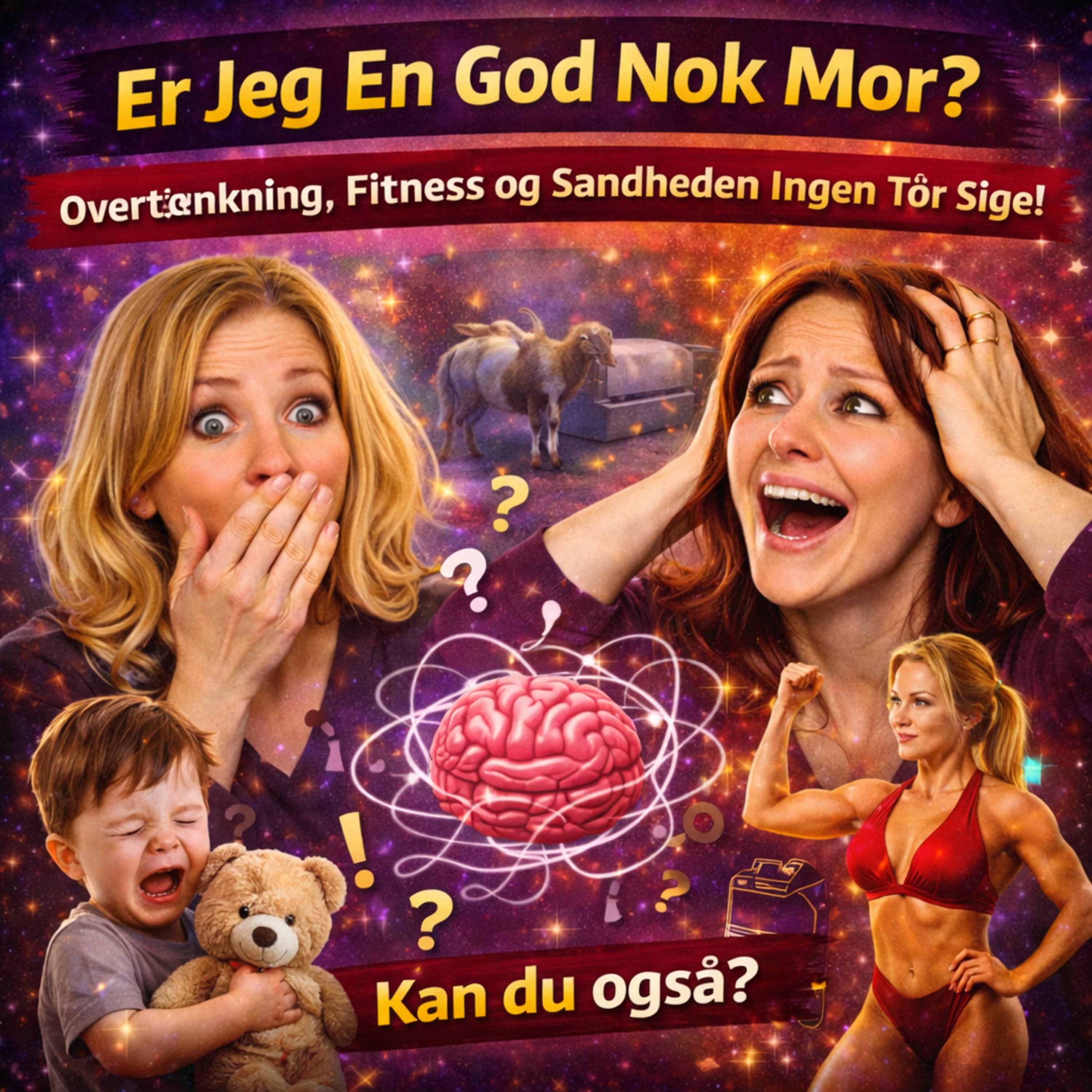 [Episode 14] - Er Jeg En God Nok Mor? Overtænkning, Fitness og Sandheden Ingen Tør Sige!🧠🔥 episode artwork