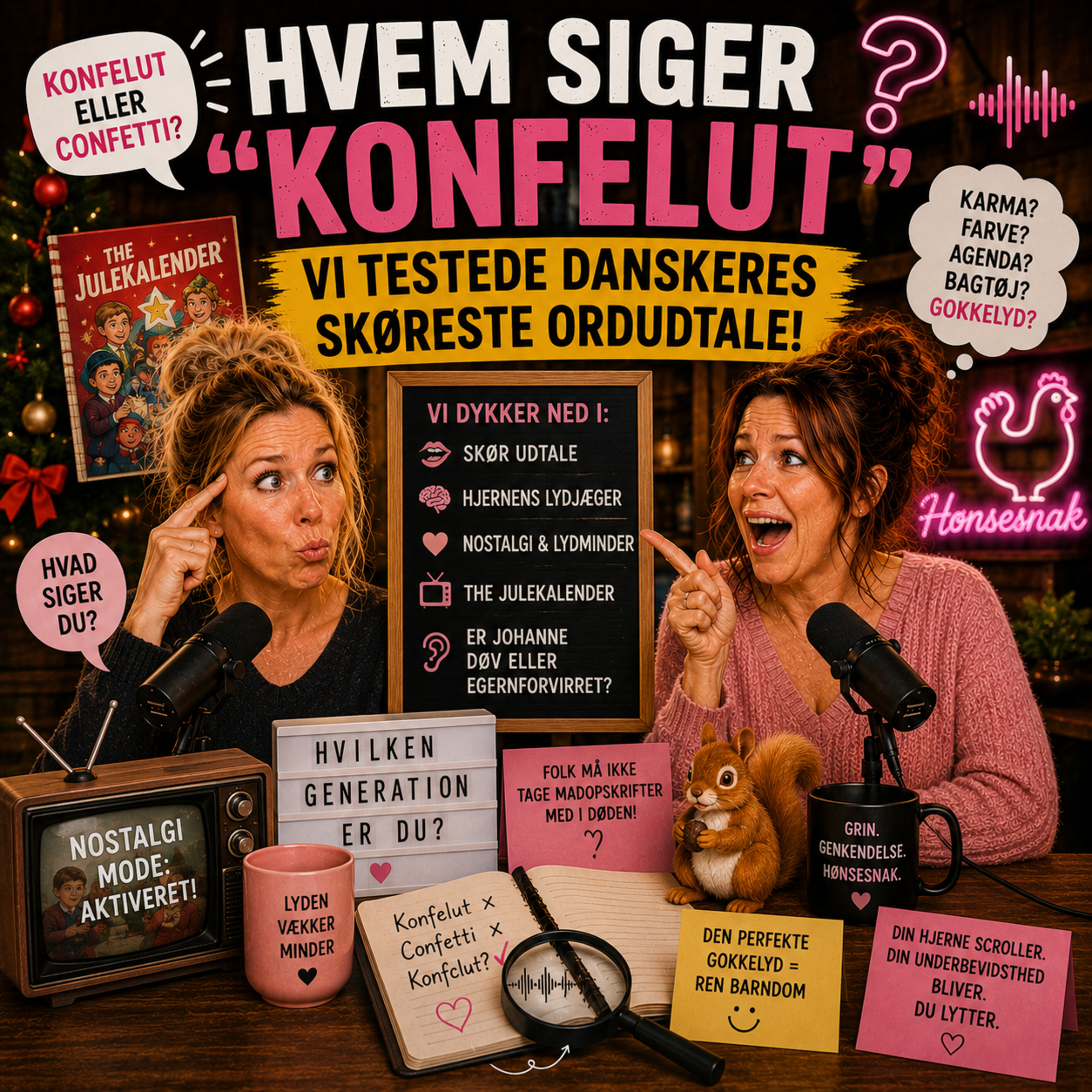 [Episode 26] - Hvem siger ‘Konfelut’? Vi testede Danskeres skøreste ordudtale episode artwork