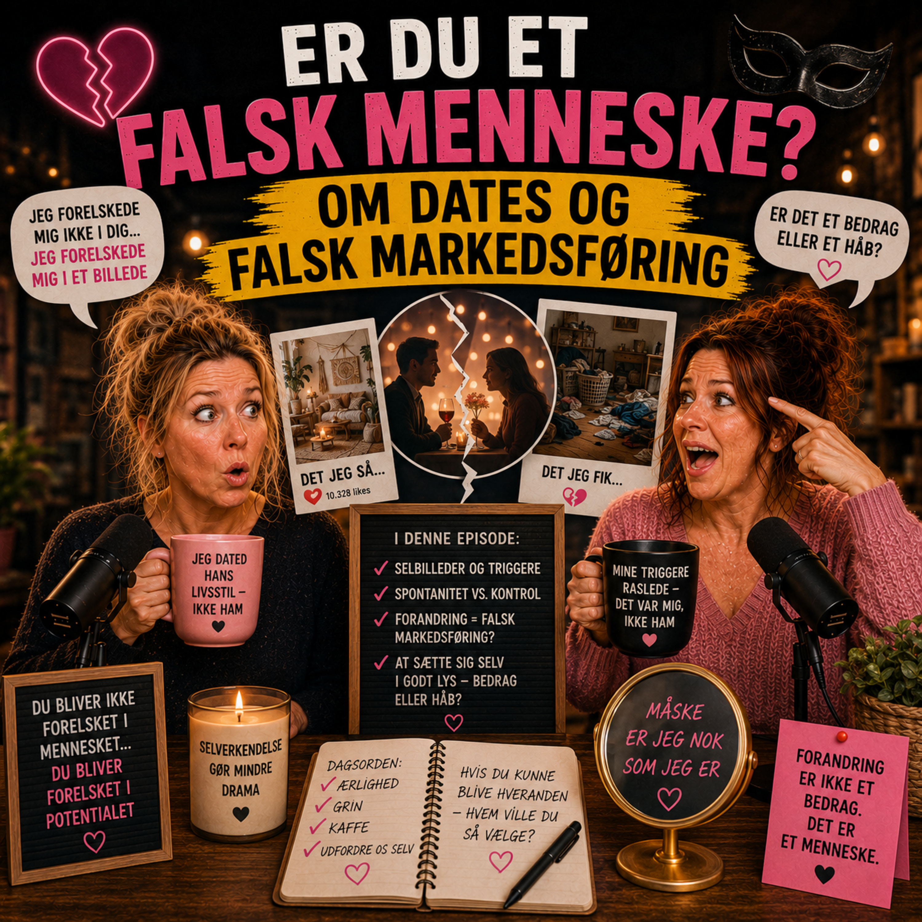 [Episode 23] - Er du et falsk menneske? Om dates og falsk markedsføring. episode artwork
