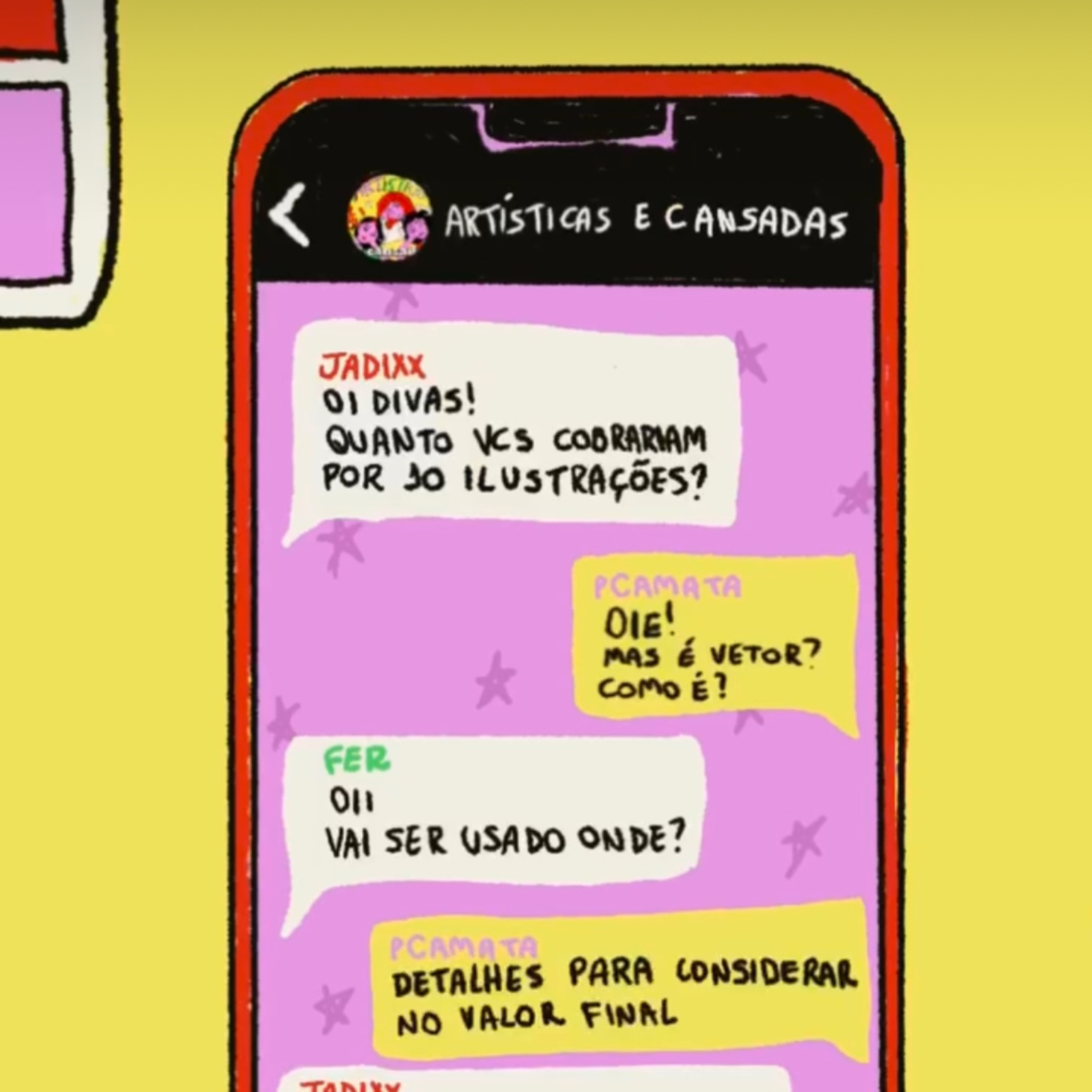 Artísticas e Cansadas