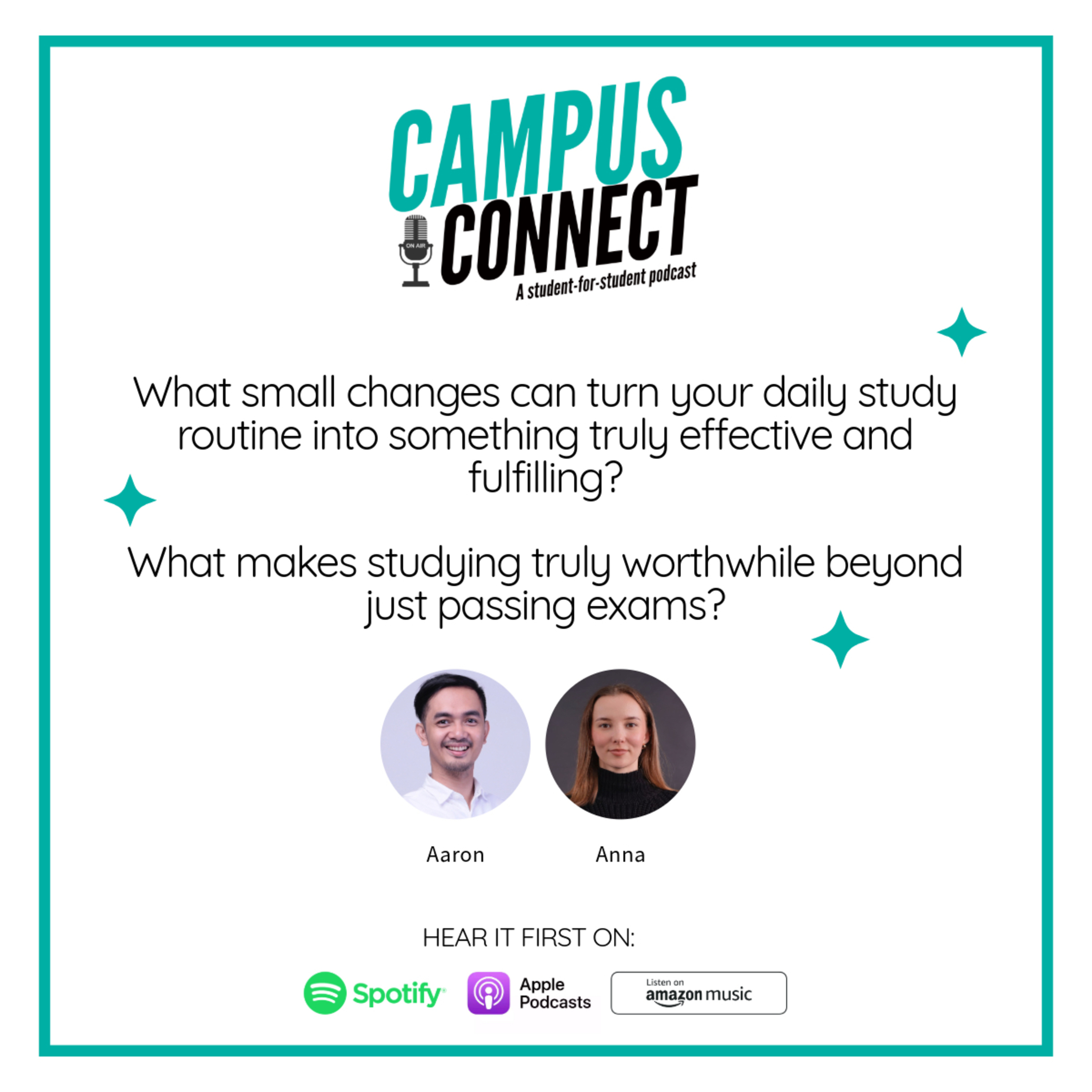 #6: How to make your studies productive and worthwhile