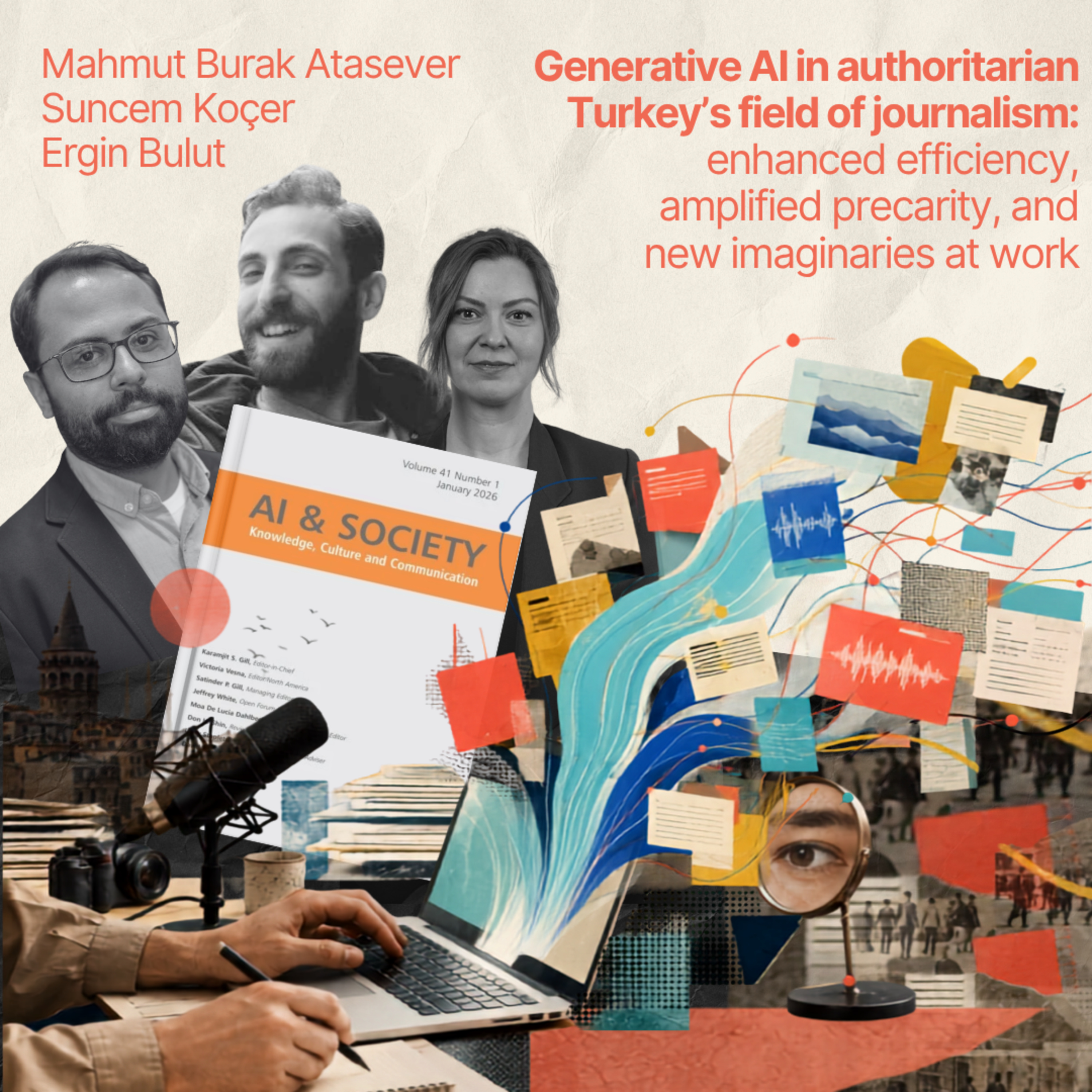 Burak Atasever - Generative AI in Authoritarian Turkey’s Field of Journalism bölüm görseli