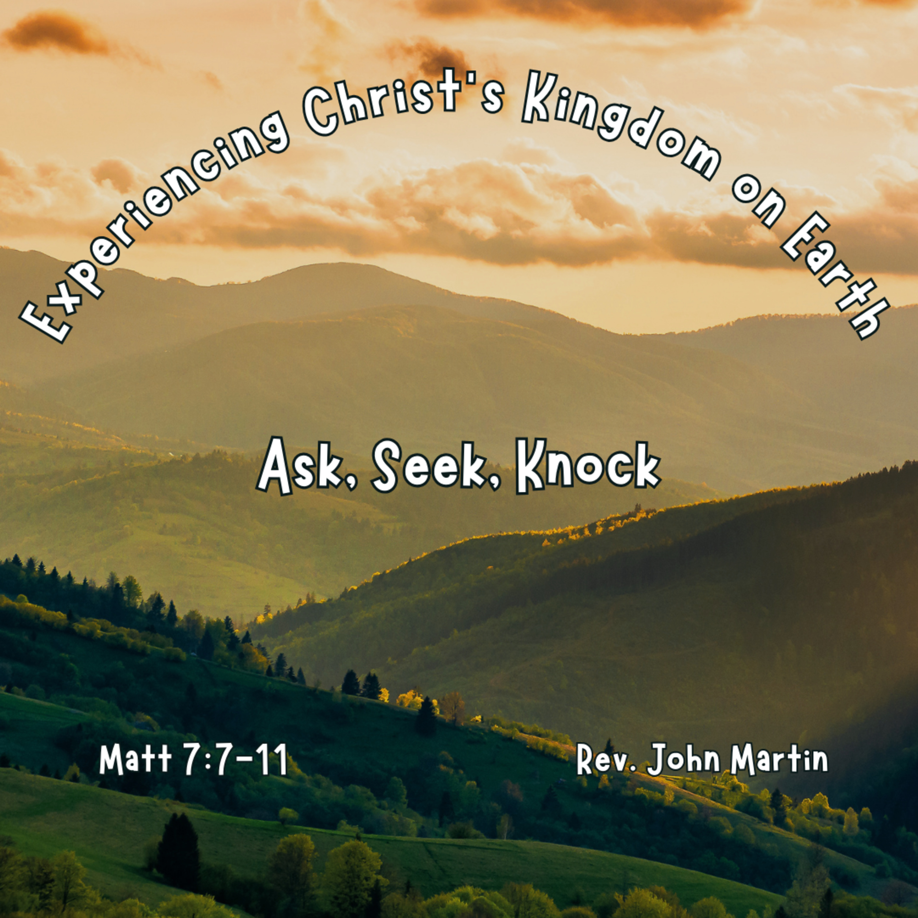 Ask, seek, knock episode artwork