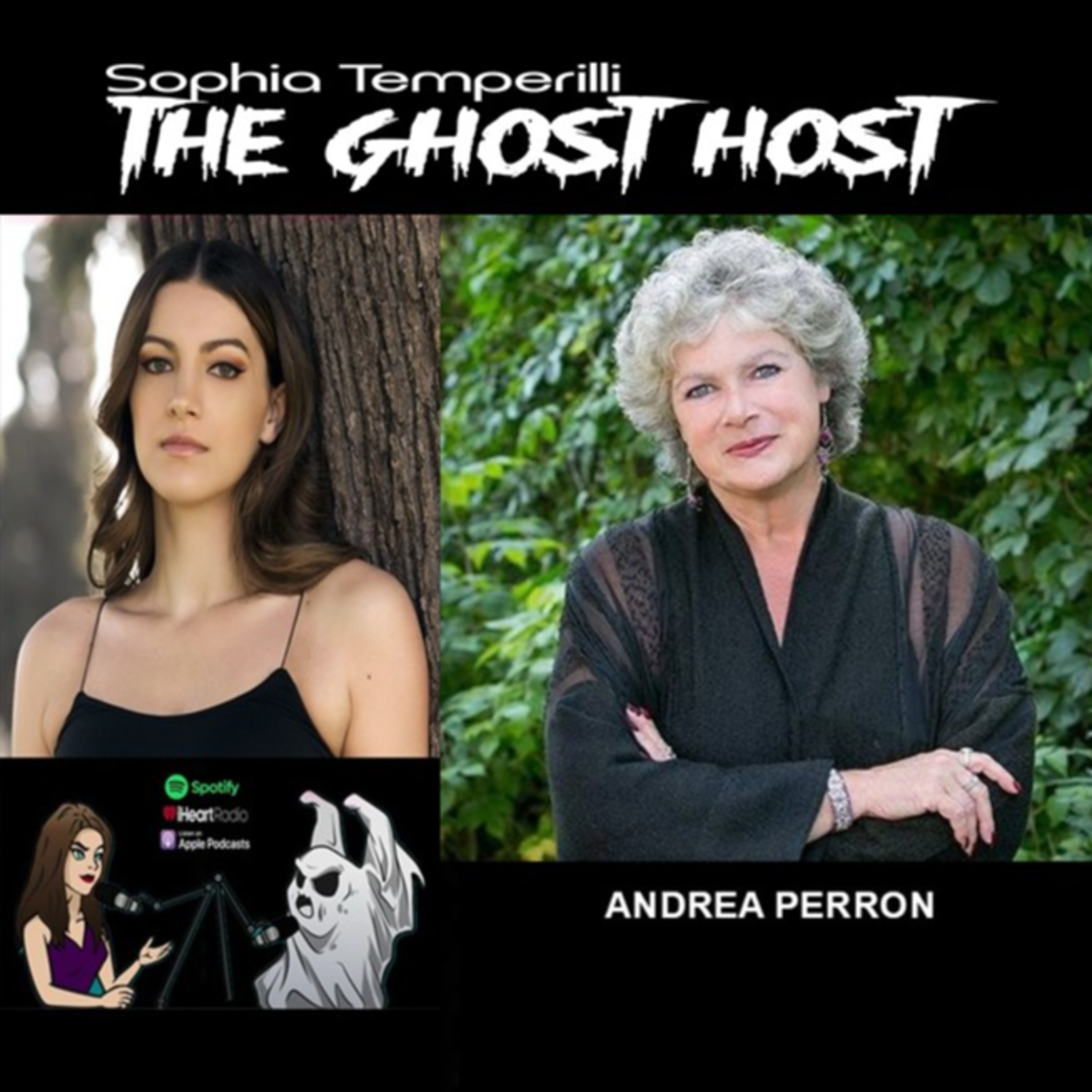 Real-life ‘The Conjuring’ house resident child survivor, author and lecturer, ANDREA PERRON, archived show!!:) episode artwork
