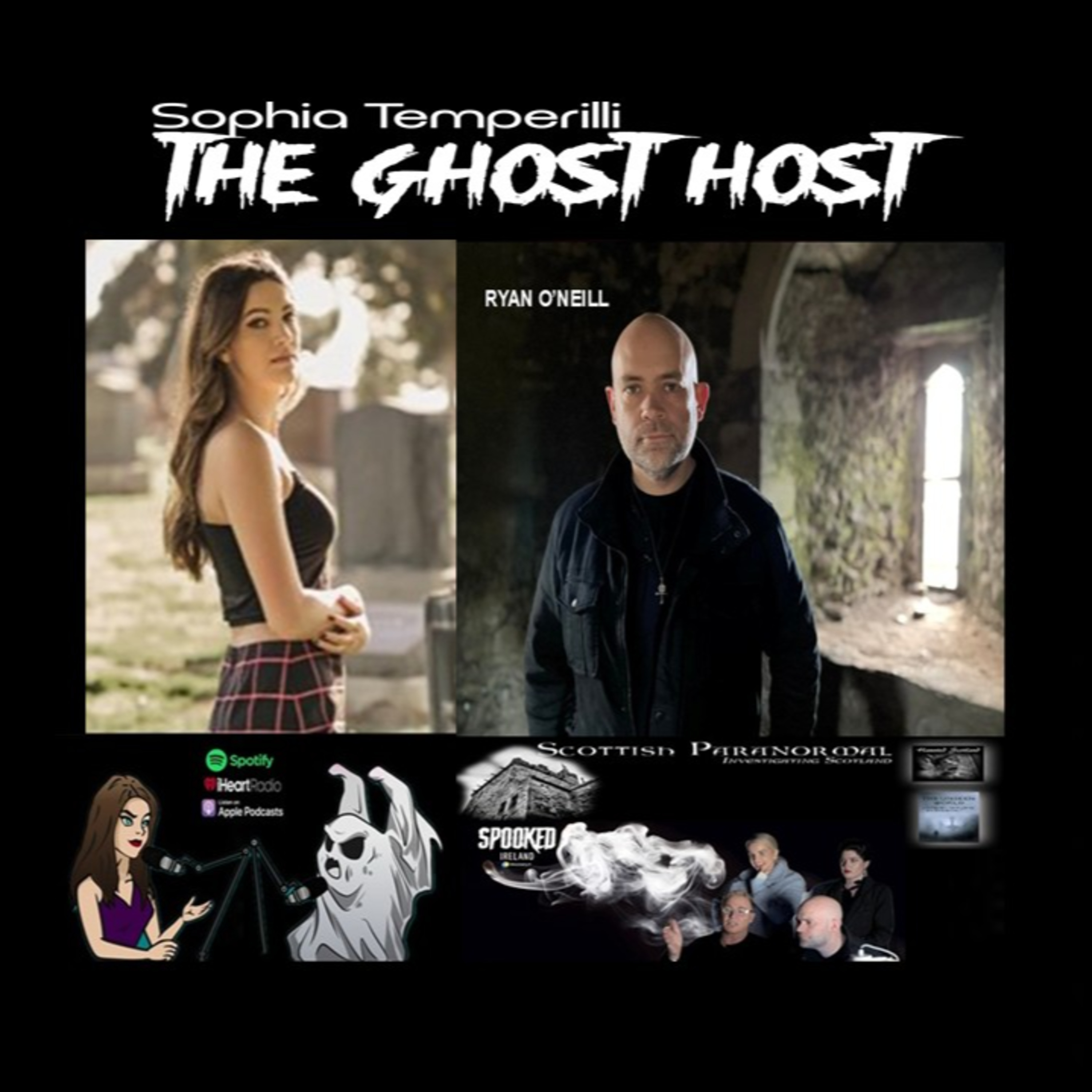 ‘Haunted Scotland Investigates’ and Discovery Network’s “Spooked” series’ host investigator RYAN O’NEILL available now!! episode artwork