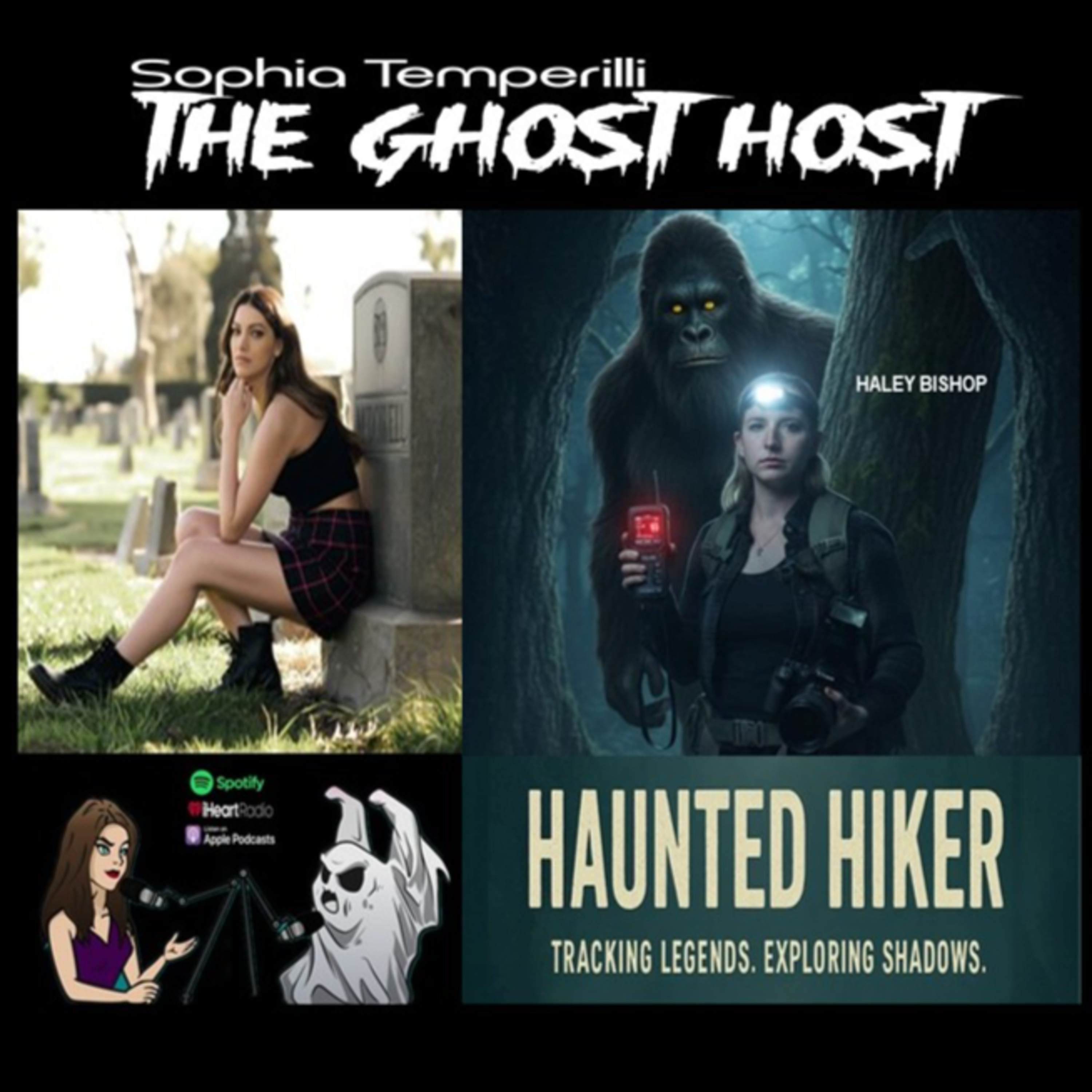 Appalachian Bigfoot / Cryptid field researcher ‘Haunted Hiker’ HALEY BISHOP interview AVAILABLE NOW!!  episode artwork