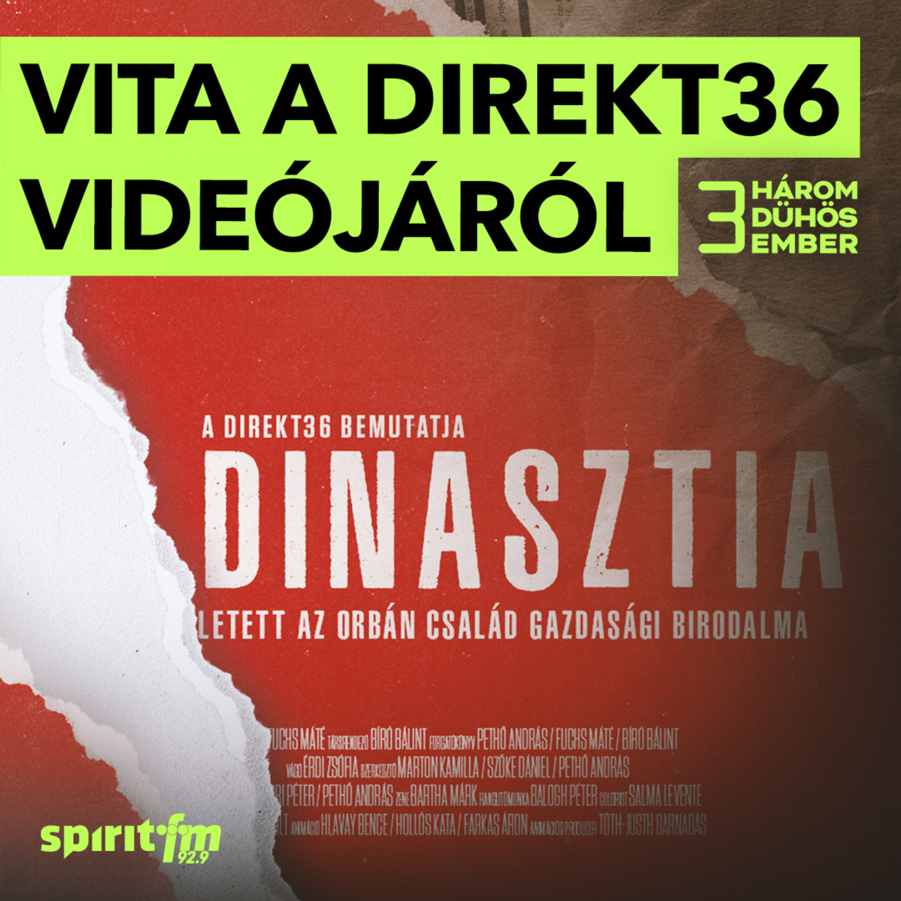 Vita a Direkt36 videóról | 3 DÜHÖS EMBER #52 episode artwork