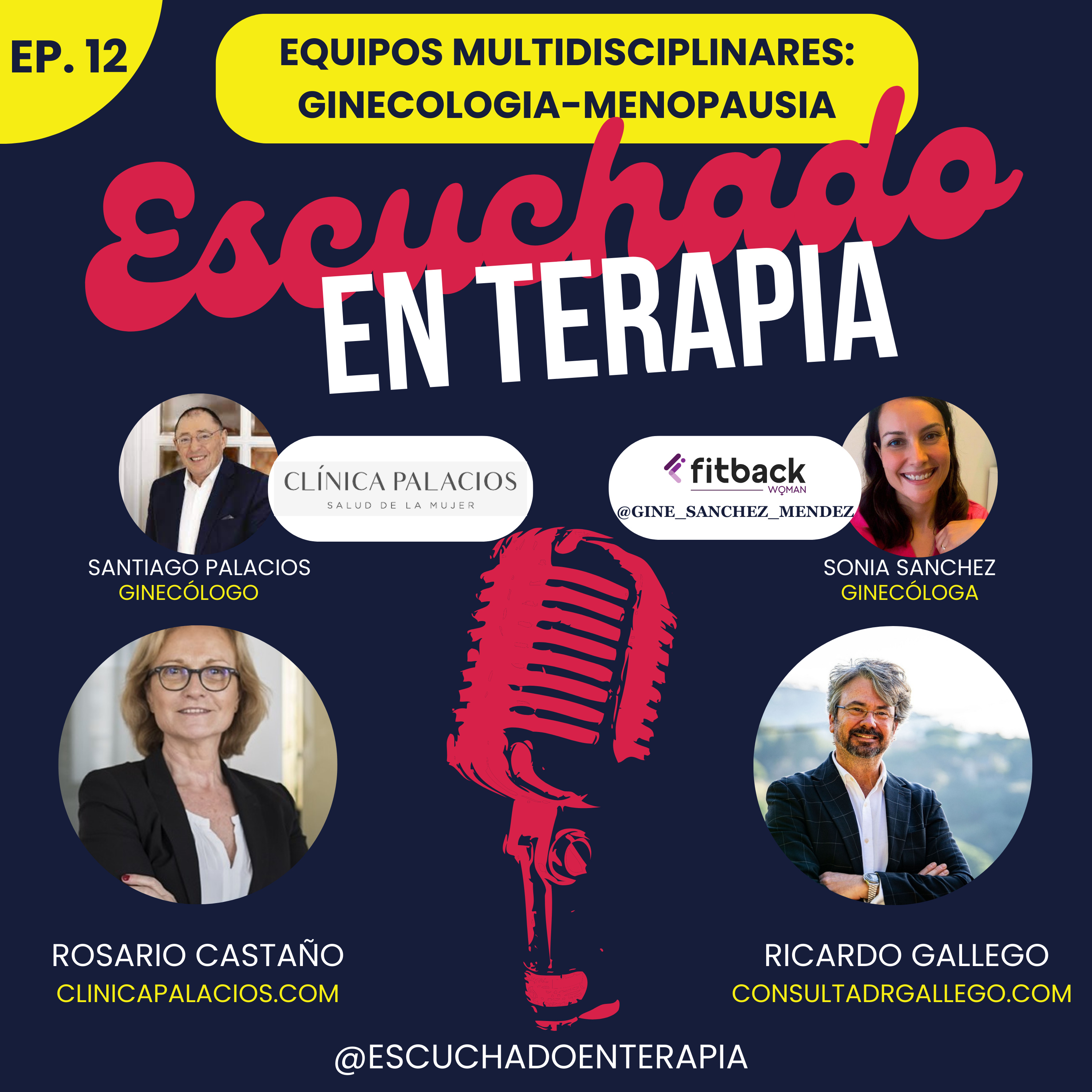Ep. 12 Equipos multidisciplinares: ginecología - el ejemplo de la menopausia episode artwork