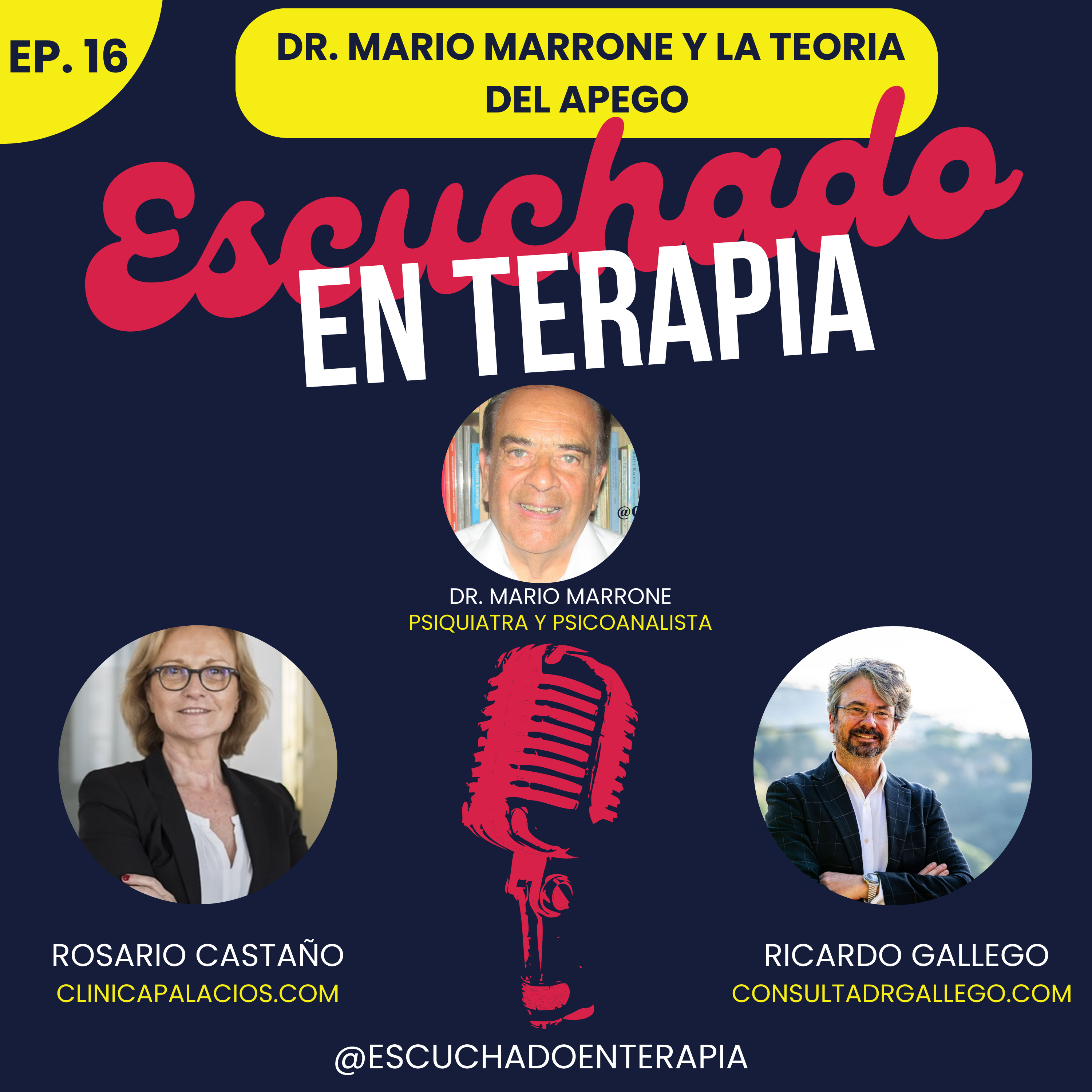 Ep. 16 Dr Mario Marrone y la Teoría del Apego episode artwork