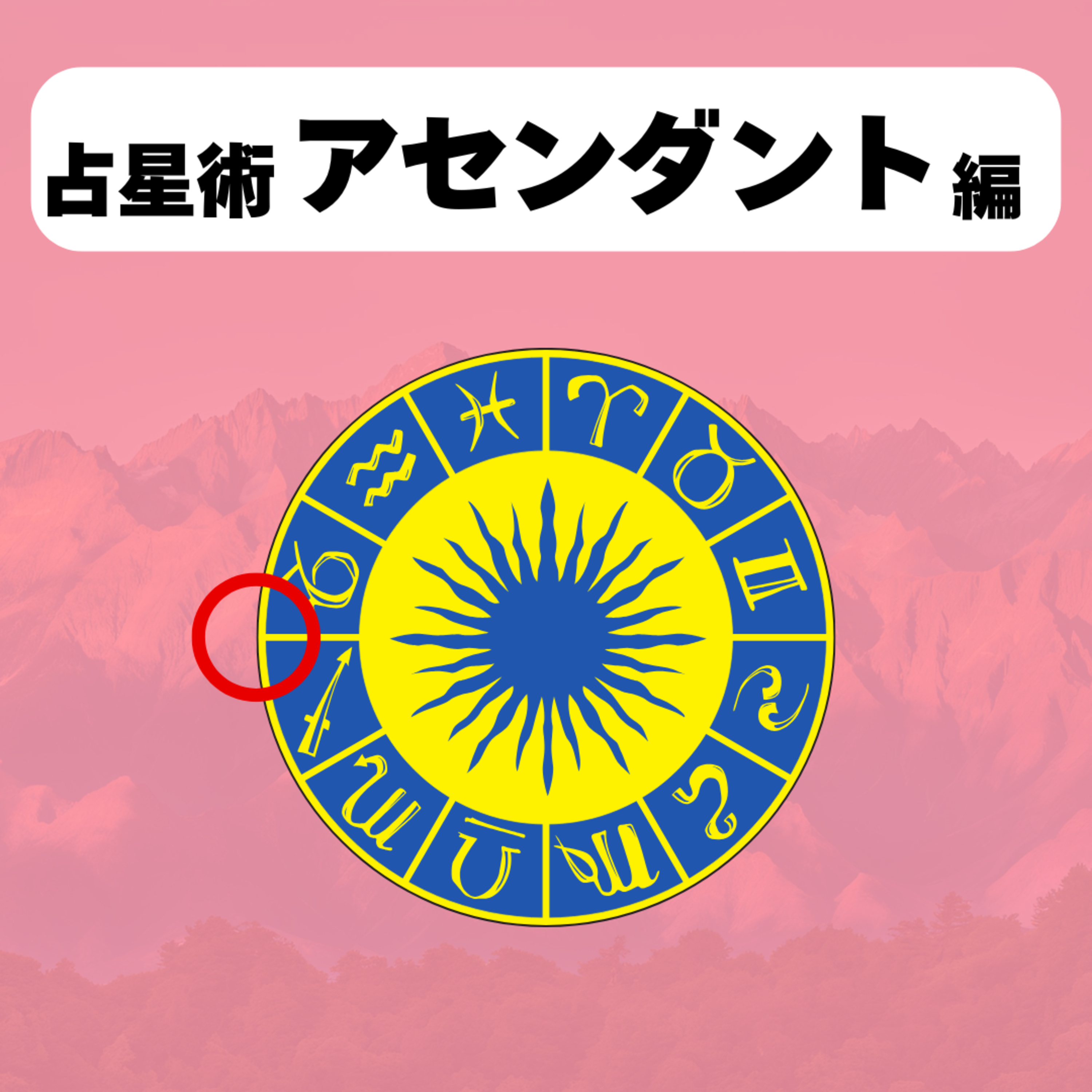 【占星術:ASC】アセンダントはお前の車種だ！ episode artwork