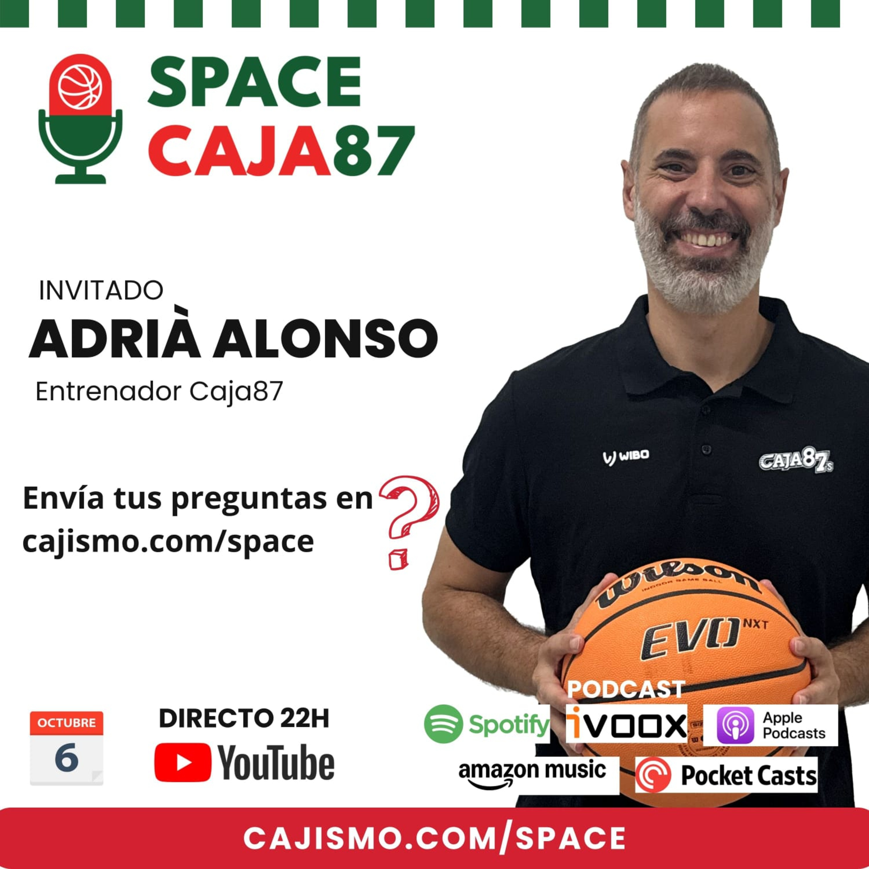 43. Con Adrià Alonso, nuevo entrenador