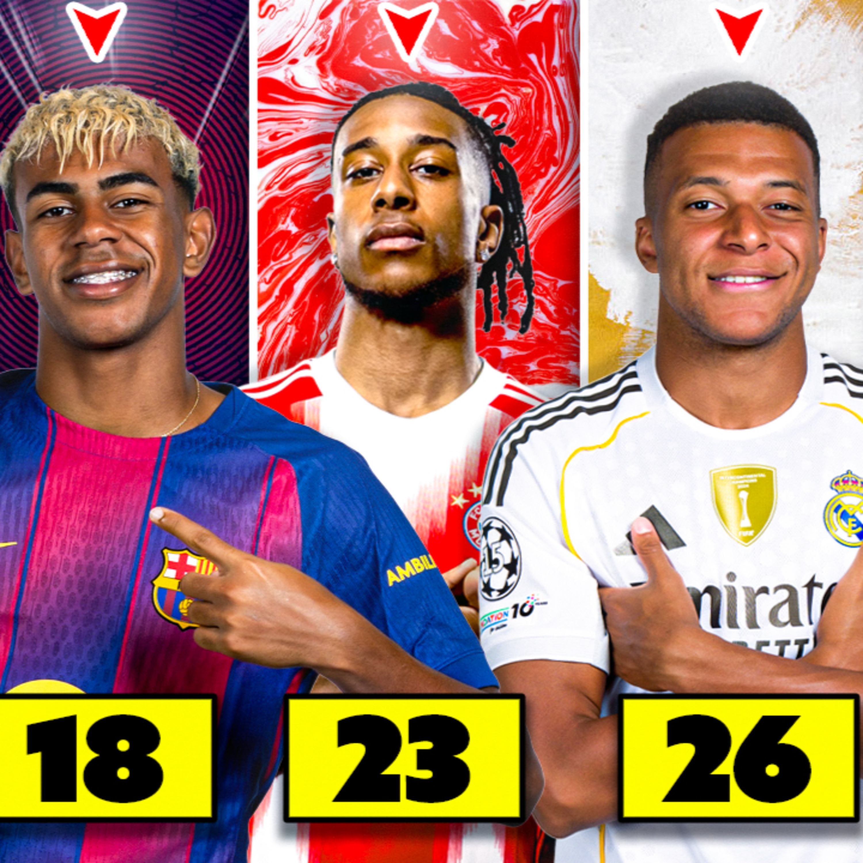 Picking the BEST footballer at EVERY AGE from 17-35+ episode artwork