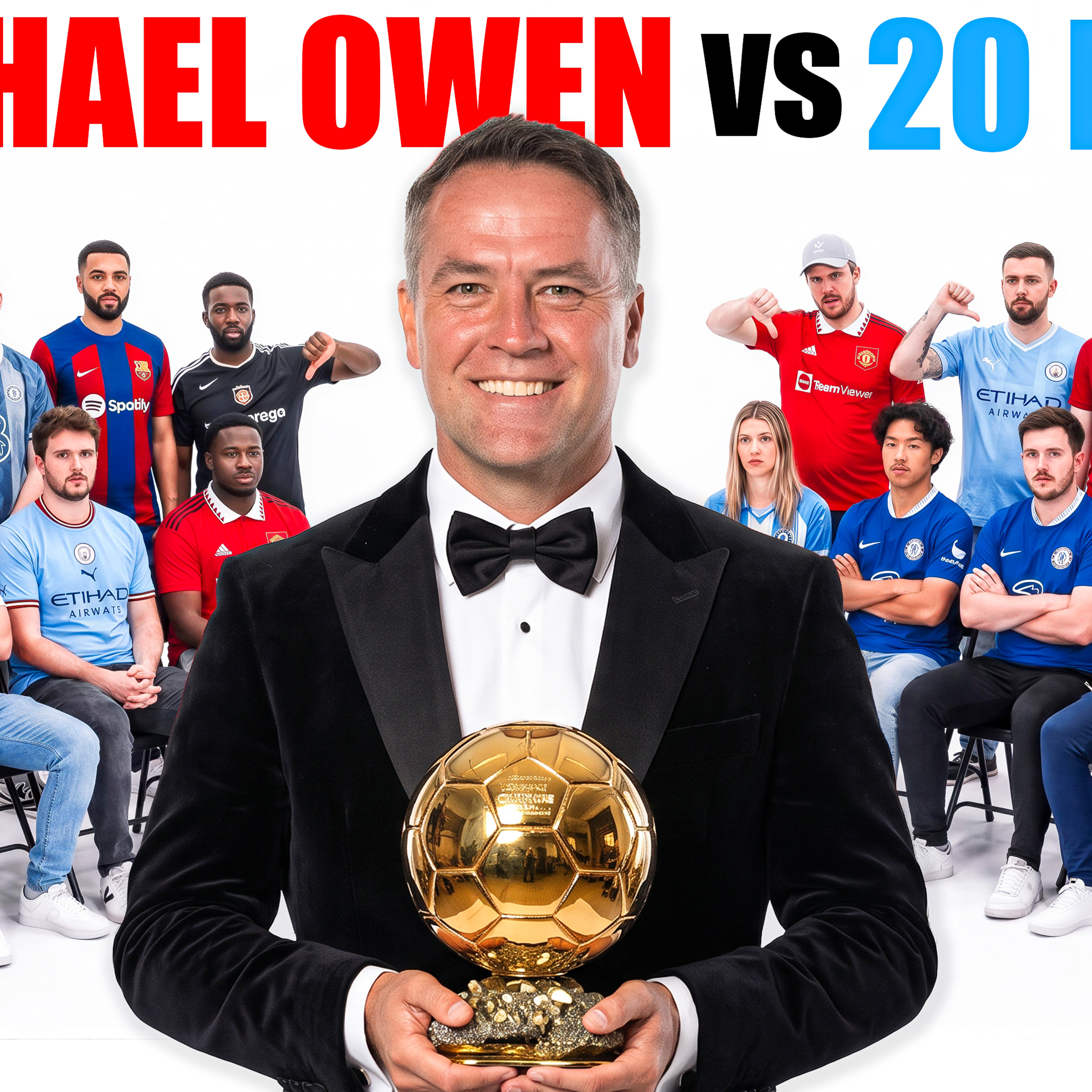 1 Ballon d'Or Winner V 20 Football Fans