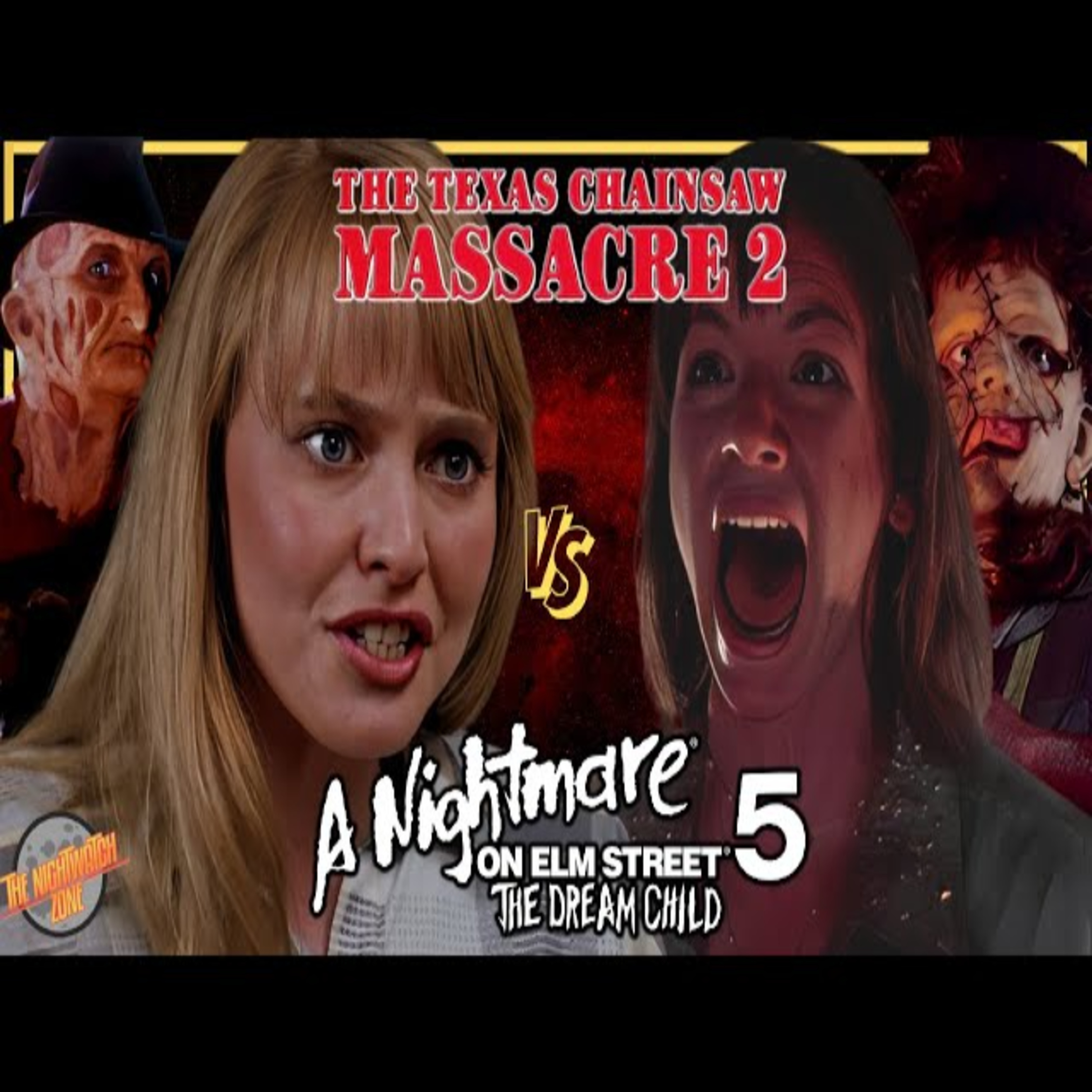 Ep15: A Nightmare on Elm Street 5: The Dream Child (1989) vs The Texas Chainsaw Massacre 2 (1986) episode artwork