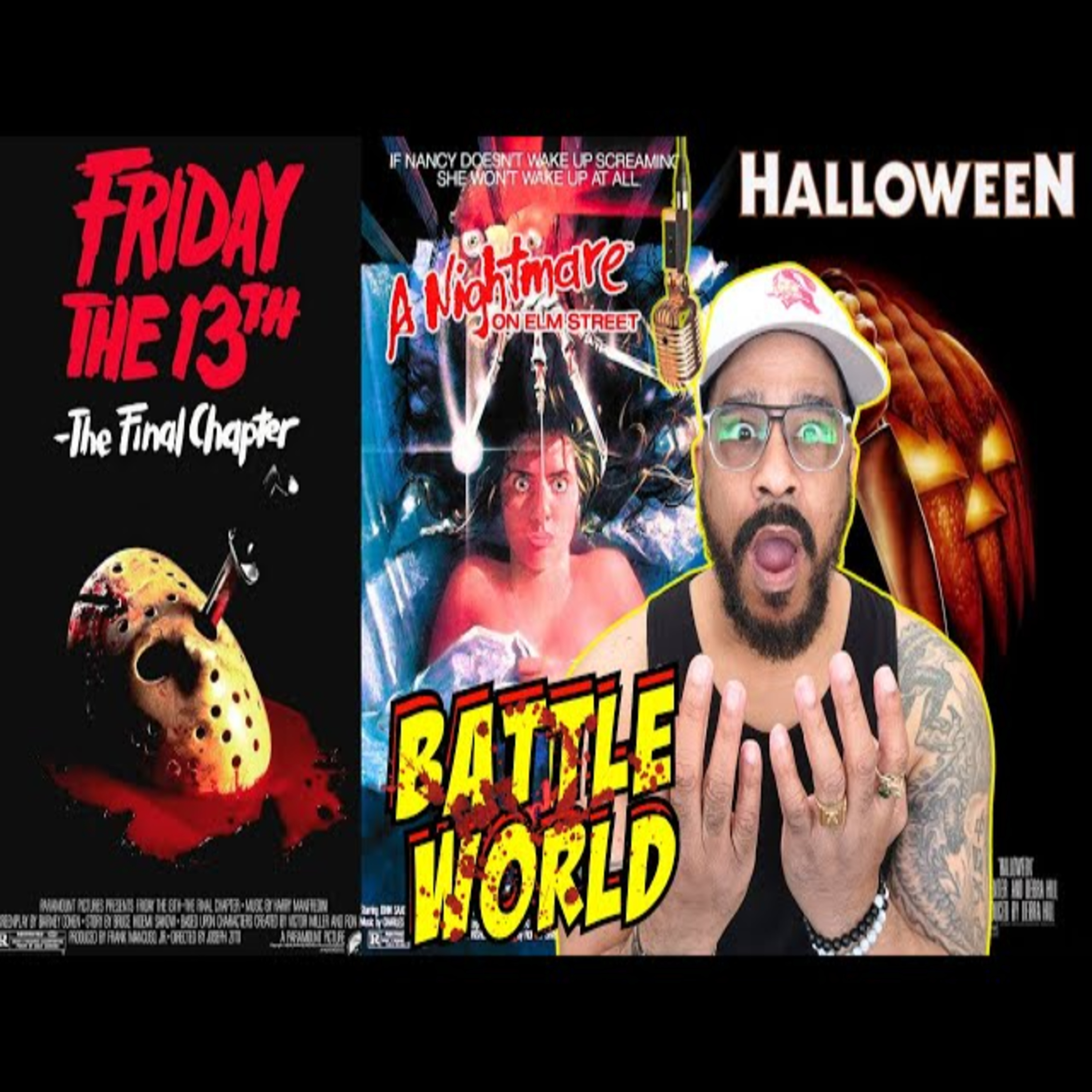 Ep76: Friday the 13th: Final Chapter (1984) vs Halloween (1978) vs A Nightmare on Elm Street (1984) episode artwork
