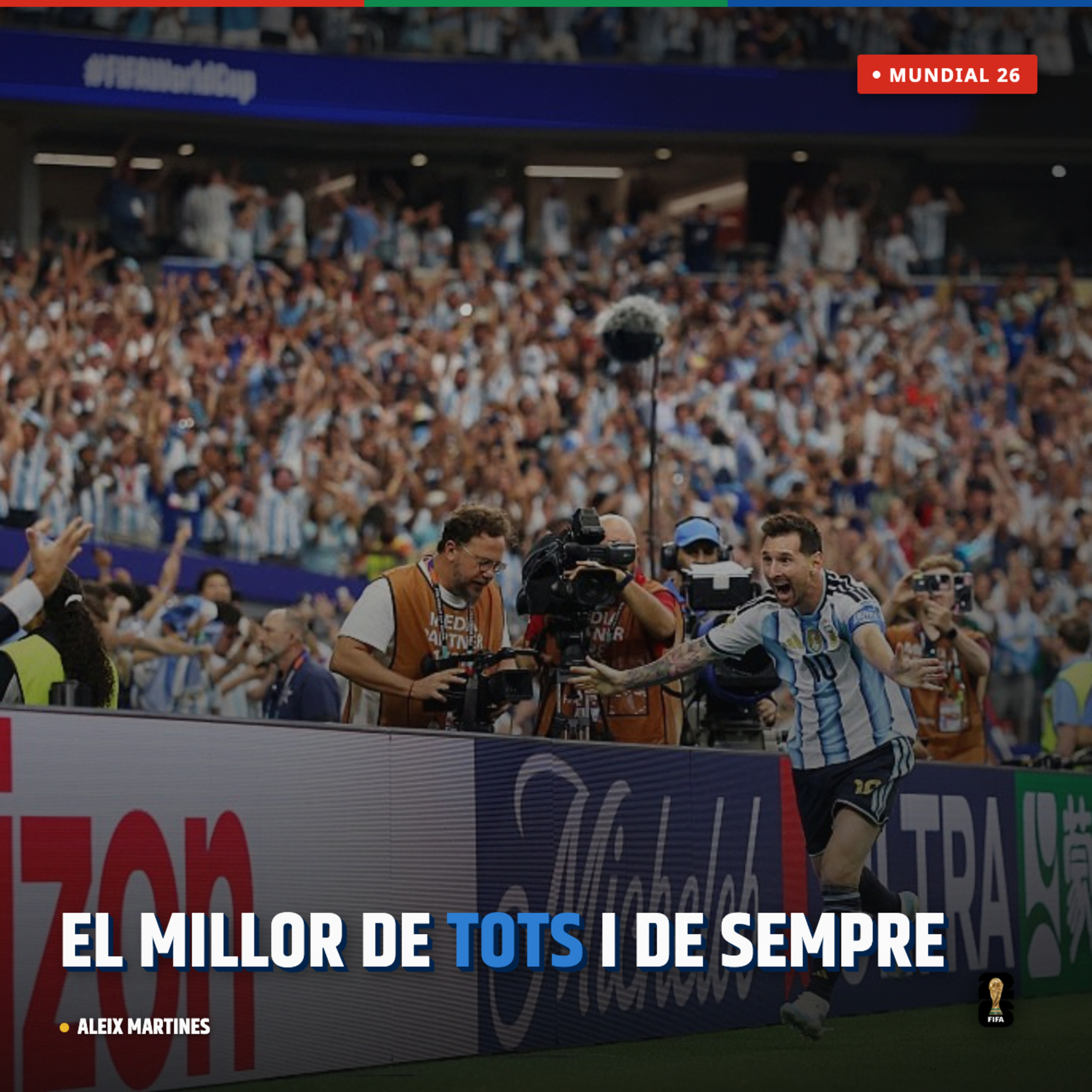 MESSI JA ÉS EL MÀXIM GOLEJADOR DE LA HISTÒRIA DELS MUNDIALS episode artwork