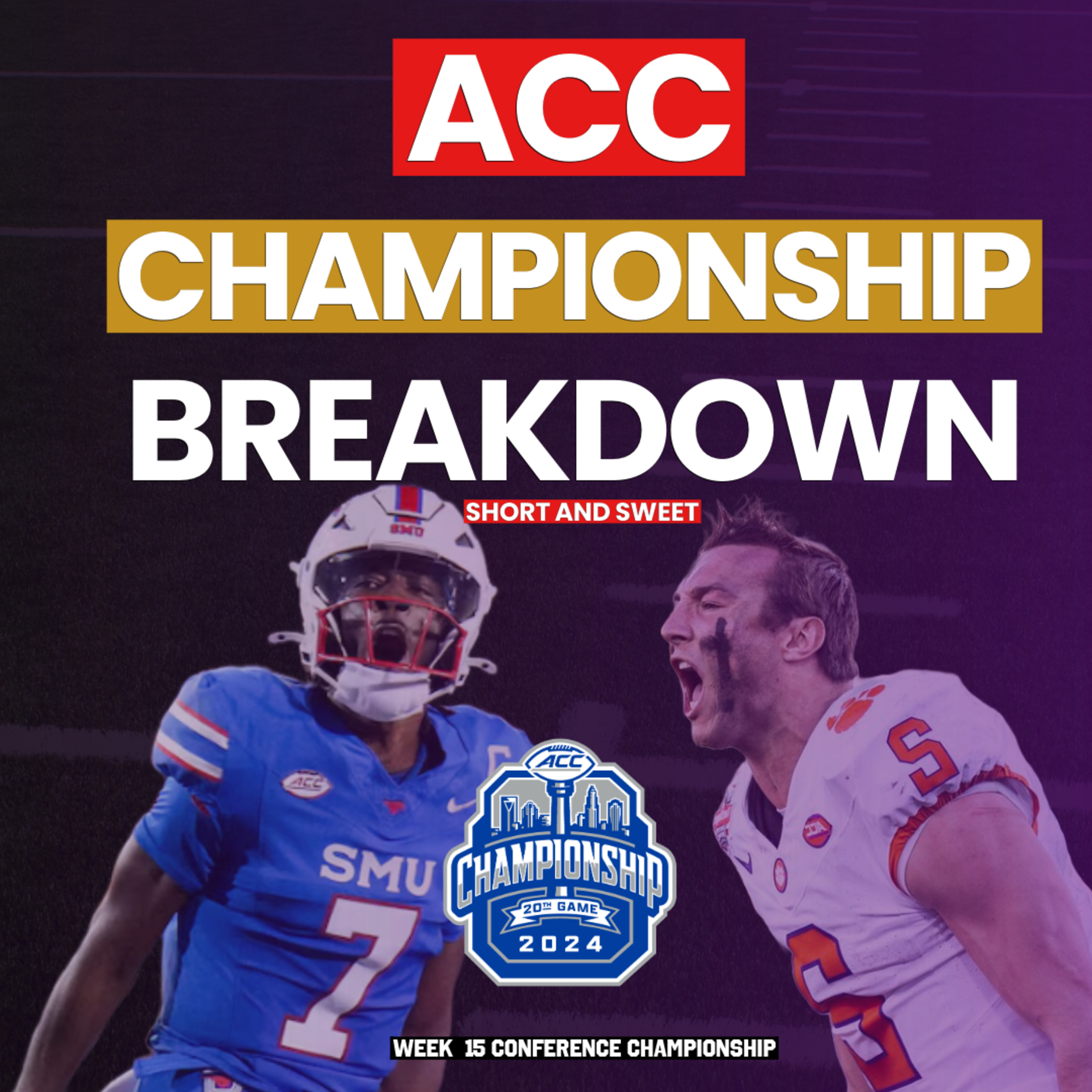 SMU vs. Clemson: ACC Championship Clash in Charlotte! With Nevin Shapiro episode artwork