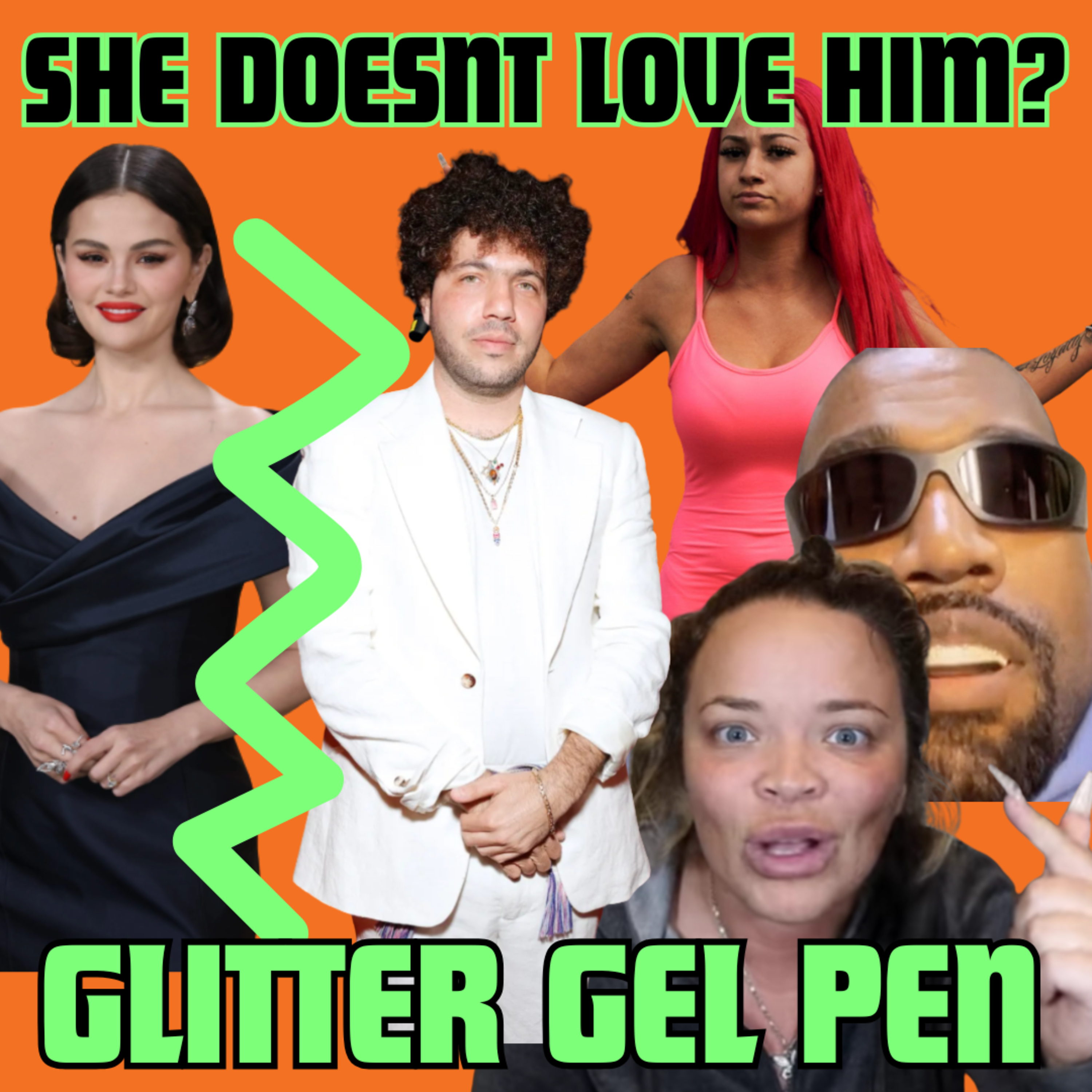 Trisha Paytas Gets SCAMMED!!! + Benny Blanco Worried About Selena Gomez?! | Glitter Gel Pen | Ep 17 episode artwork