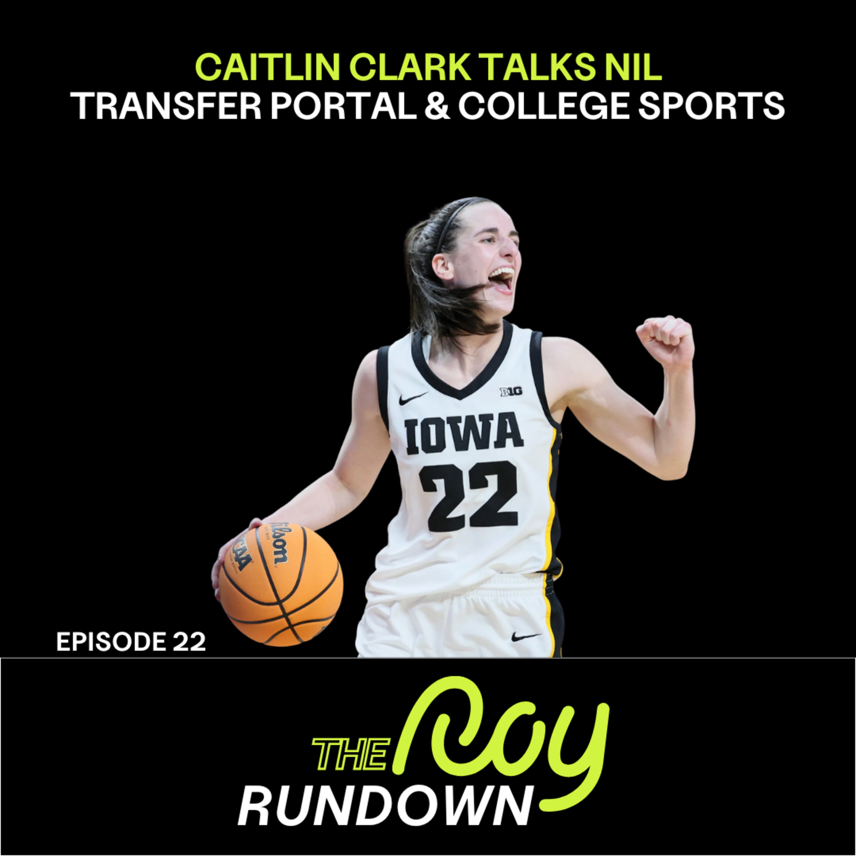 Episode 22: Caitlin Clark Talks NIL, Transfer Portal & College Sports episode artwork