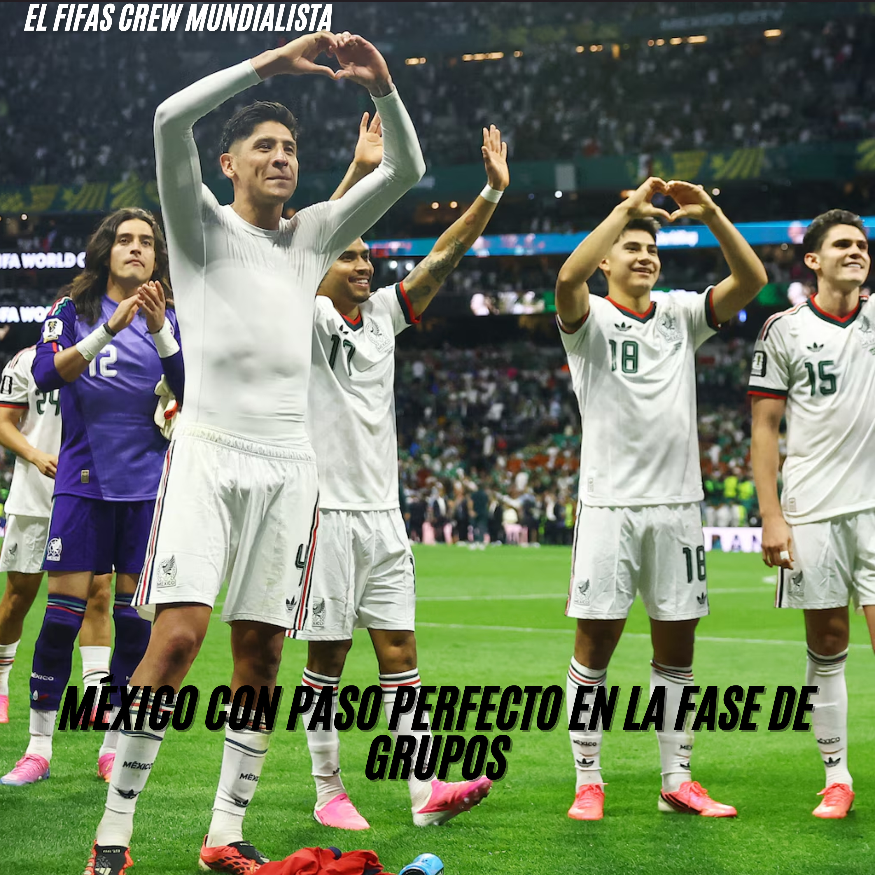 México con paso perfecto en fase de grupos, ahora a 16vos  episode artwork