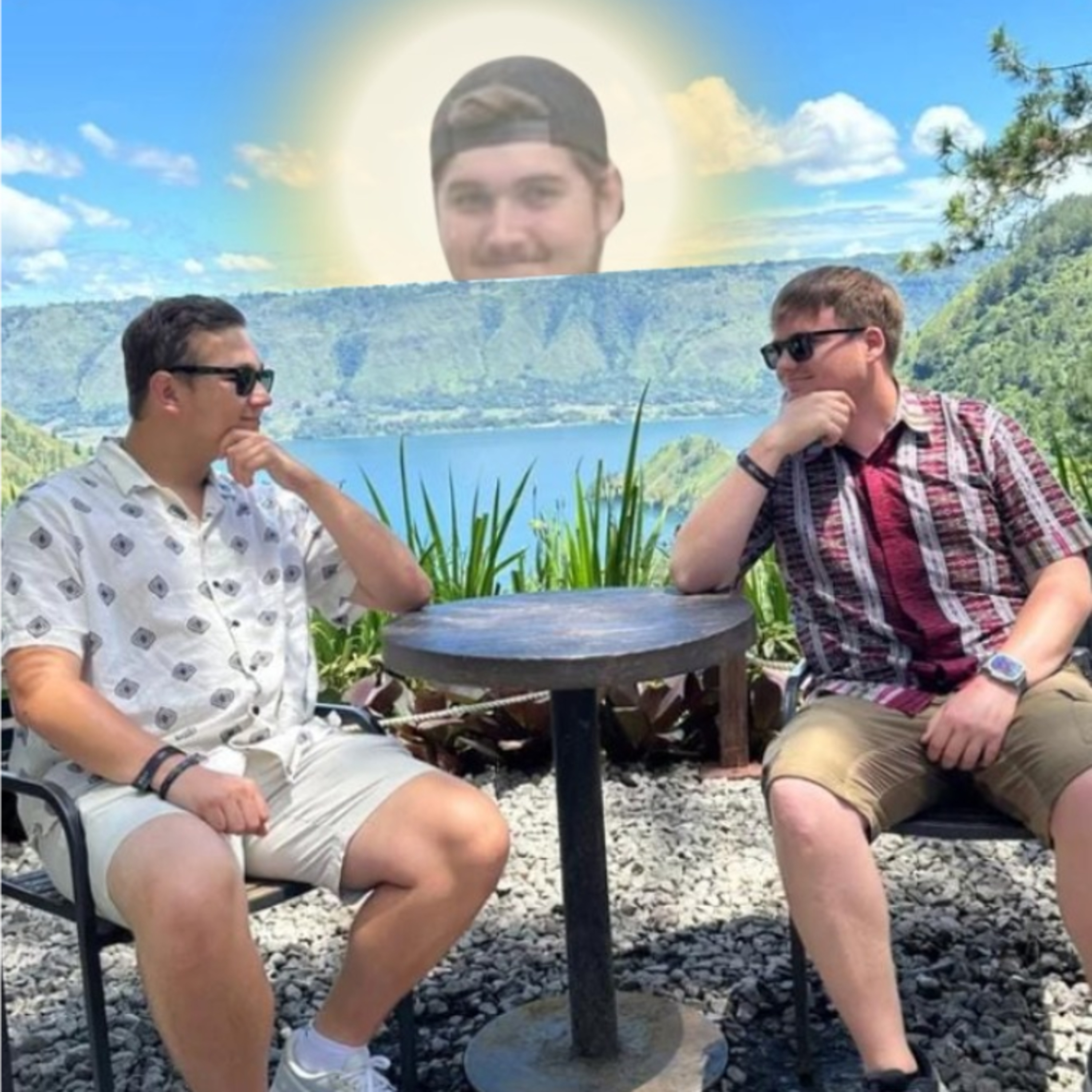 Zwei dicke ein Gedanke