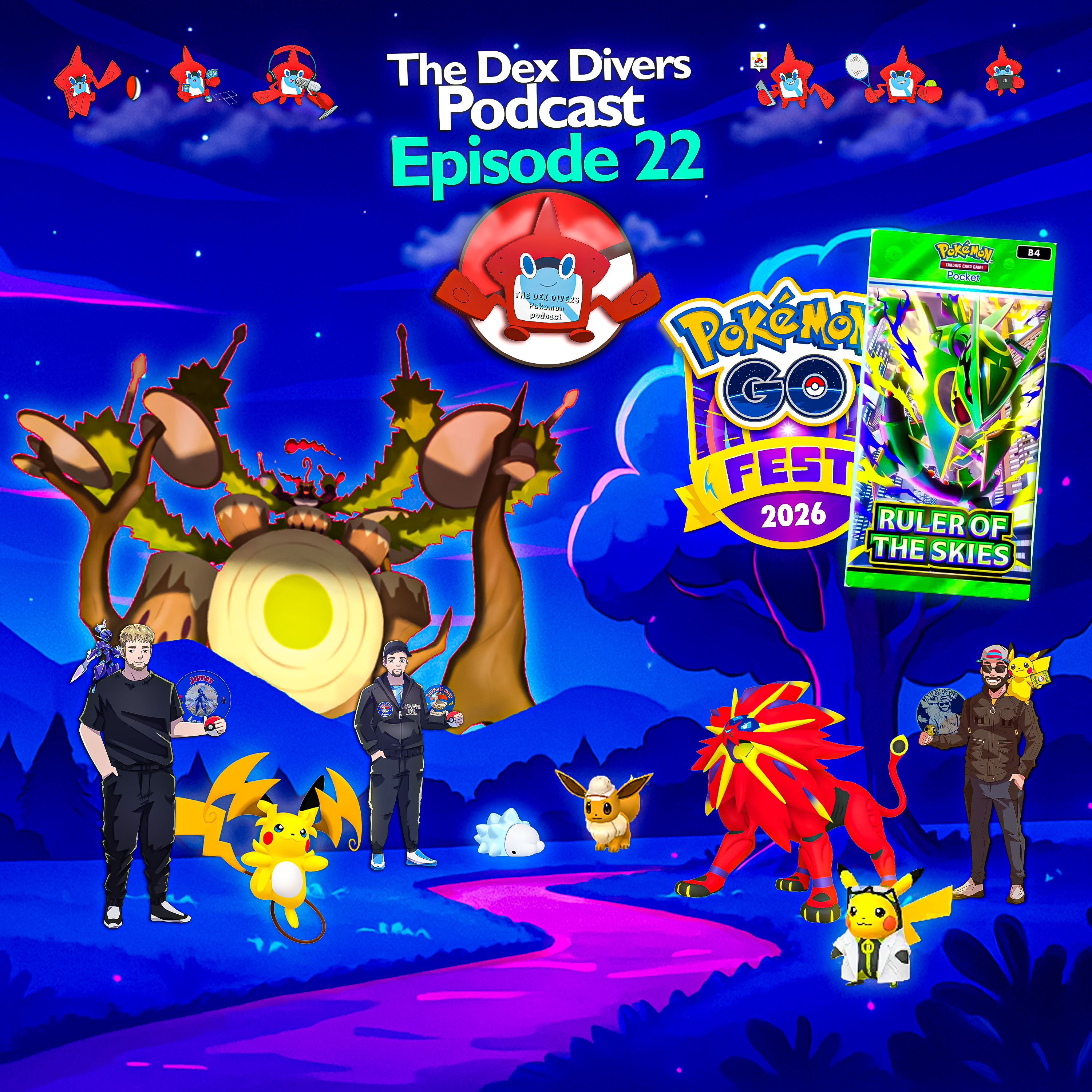 New Events, New Raids & Ruler of the Skies! | Dex Divers Podcast #22 episode artwork