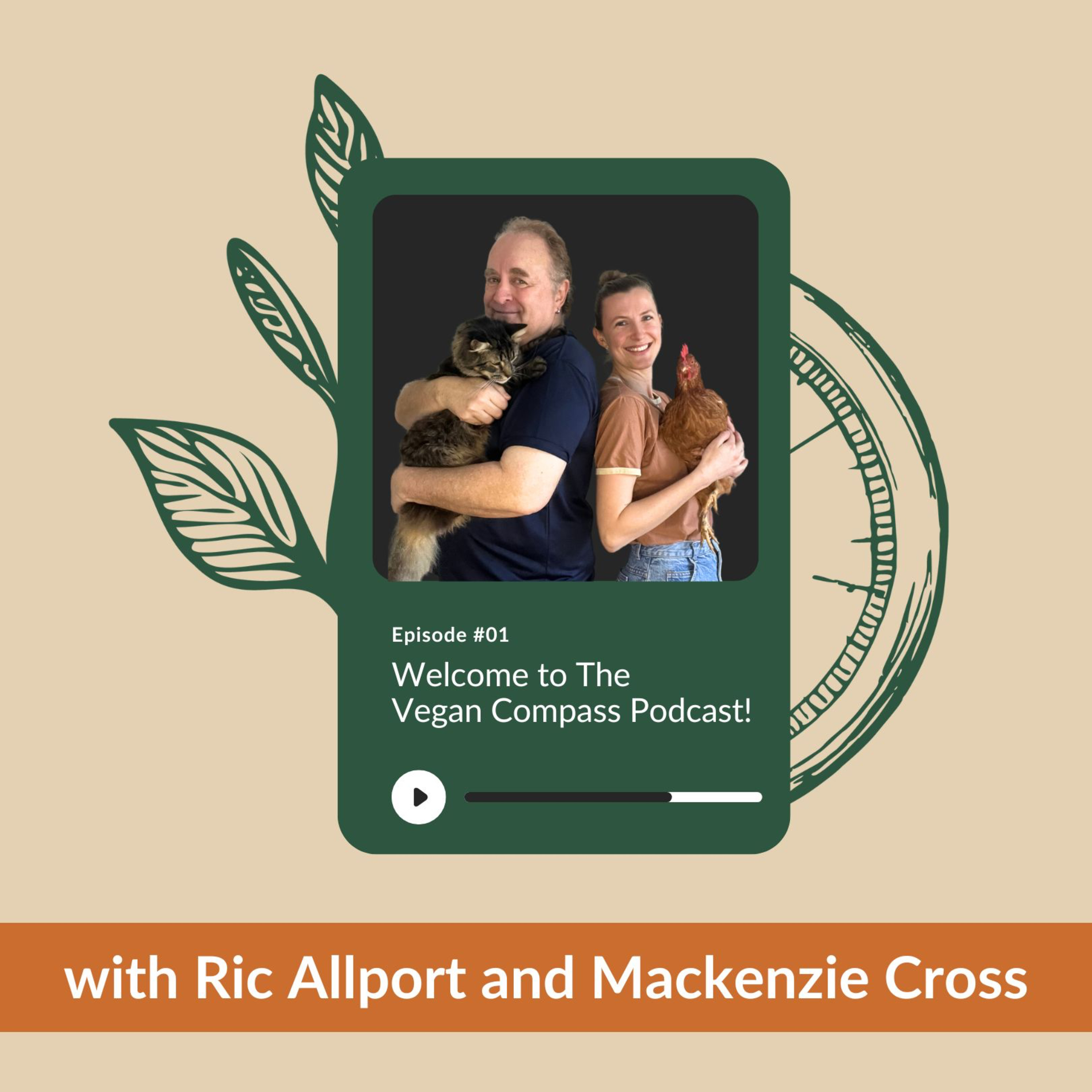 Ep 01 - Welcome to the Vegan Compass Podcast episode artwork
