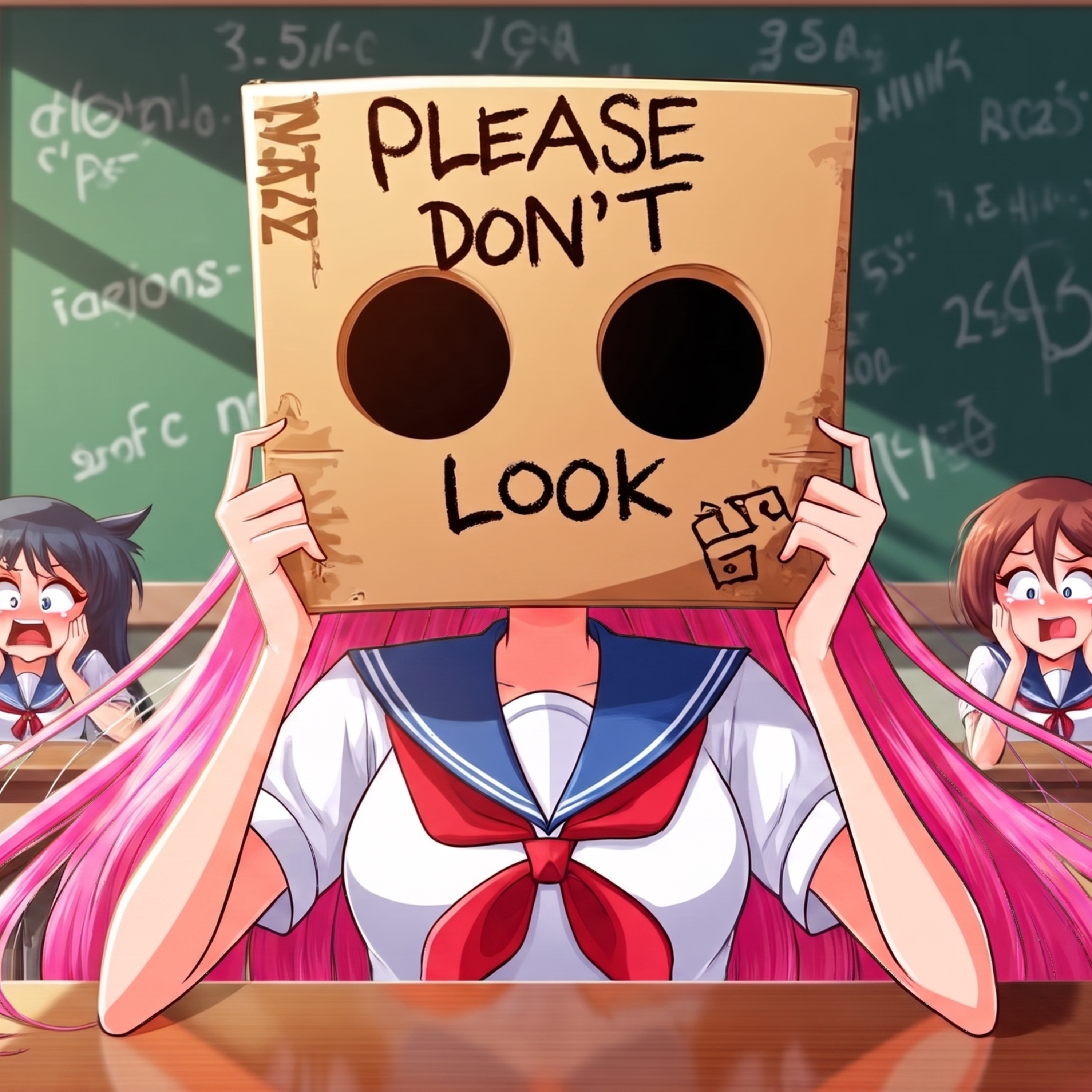 I Always Hid My Face With A Box At School | Stories about growing up struggles
