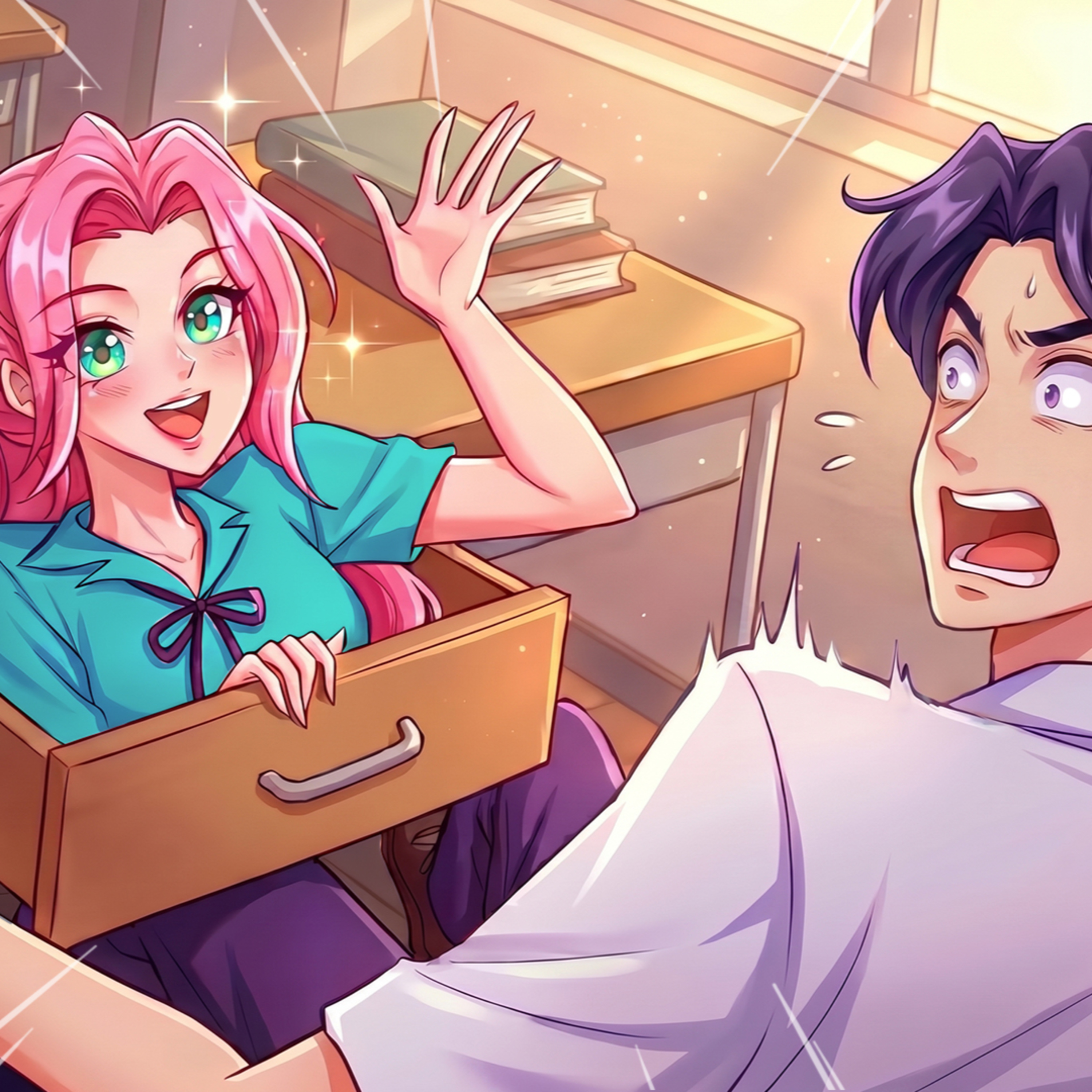 I Lied To Go To The Same School With My Crush | MDA Stories