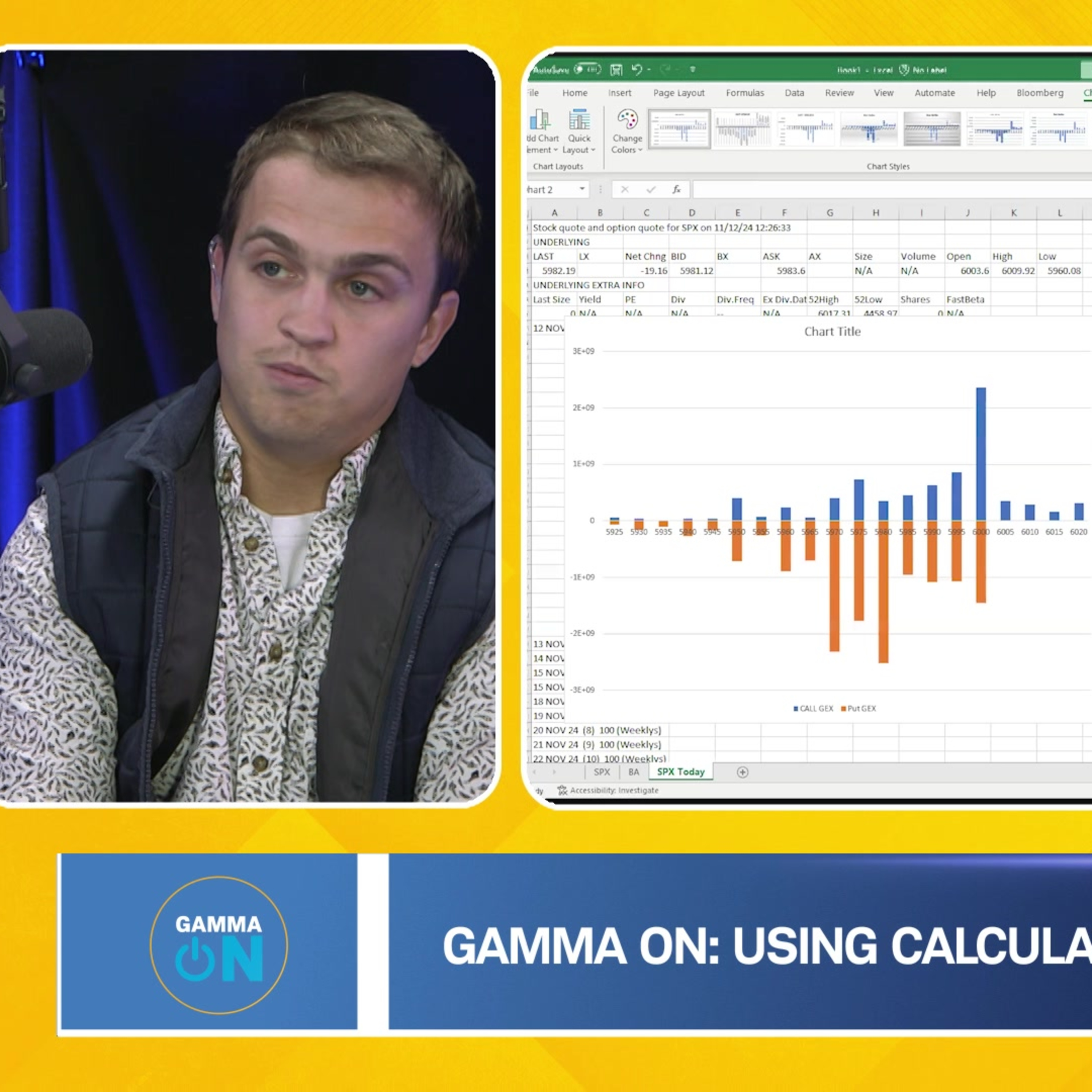 Gamma On EP3: Calculating Gamma Exposure (GEX) episode artwork
