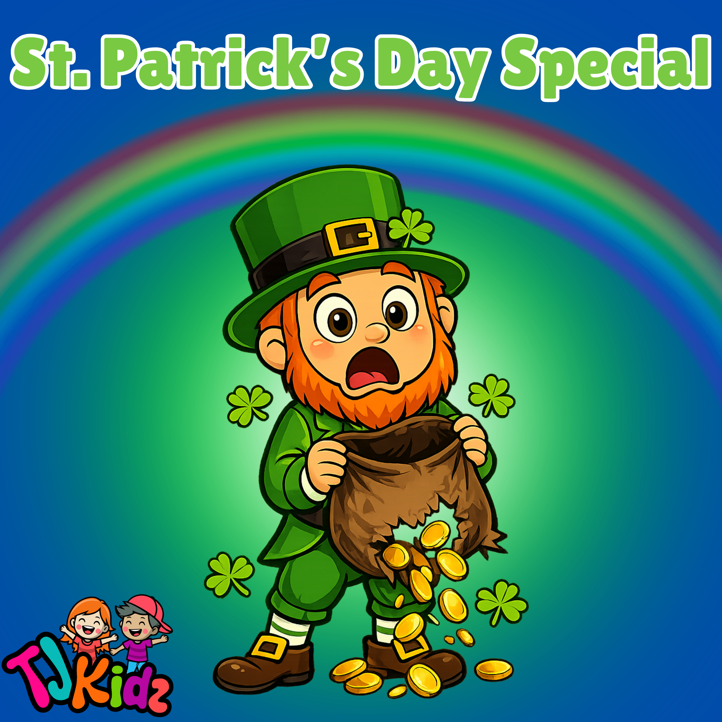 Lenny the Leprechaun Loses His Loot — St. Patrick’s Day Kids Bedtime Story