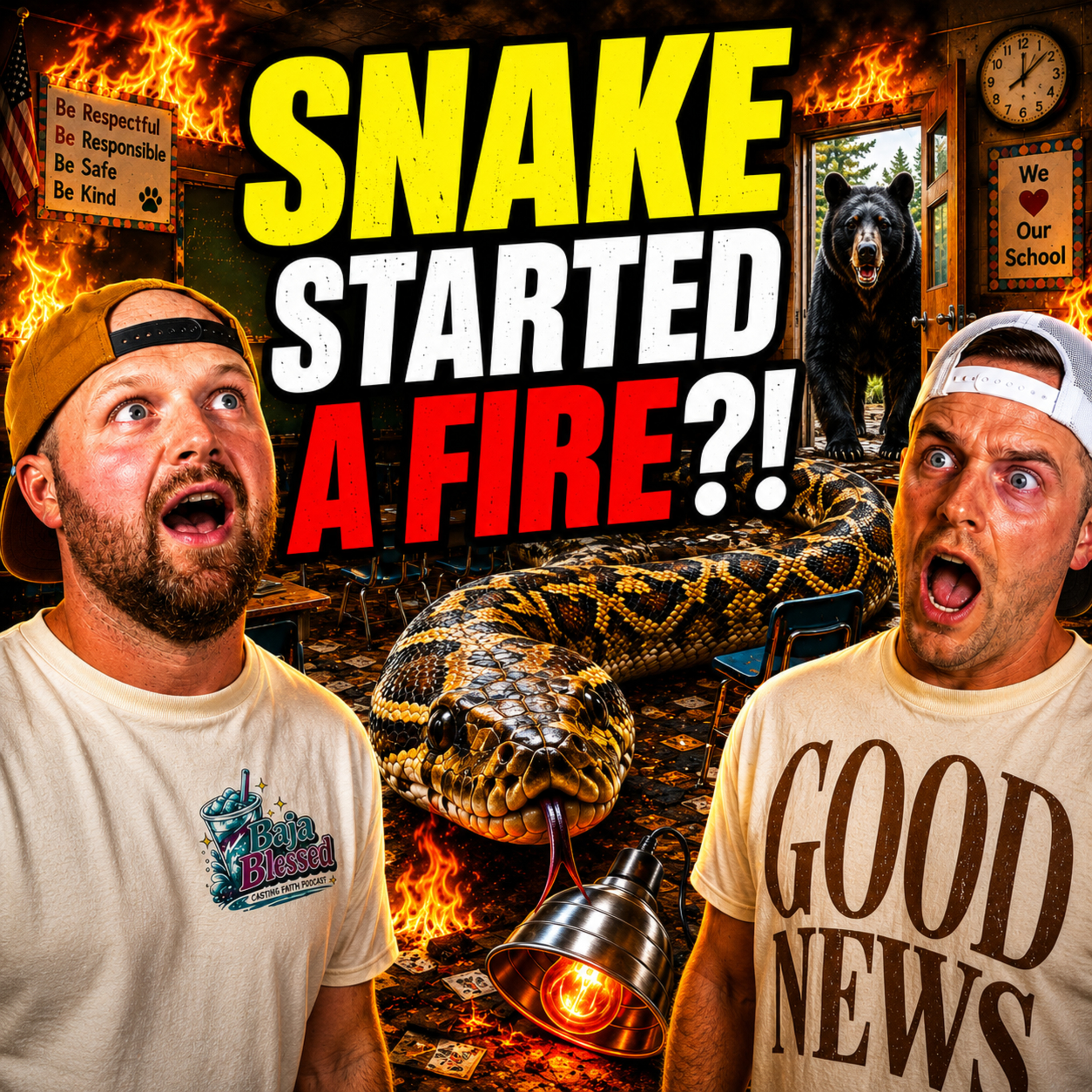 An 8-Foot Python Was Blamed for Setting a SCHOOL ON FIRE?! 🐍🔥 episode artwork