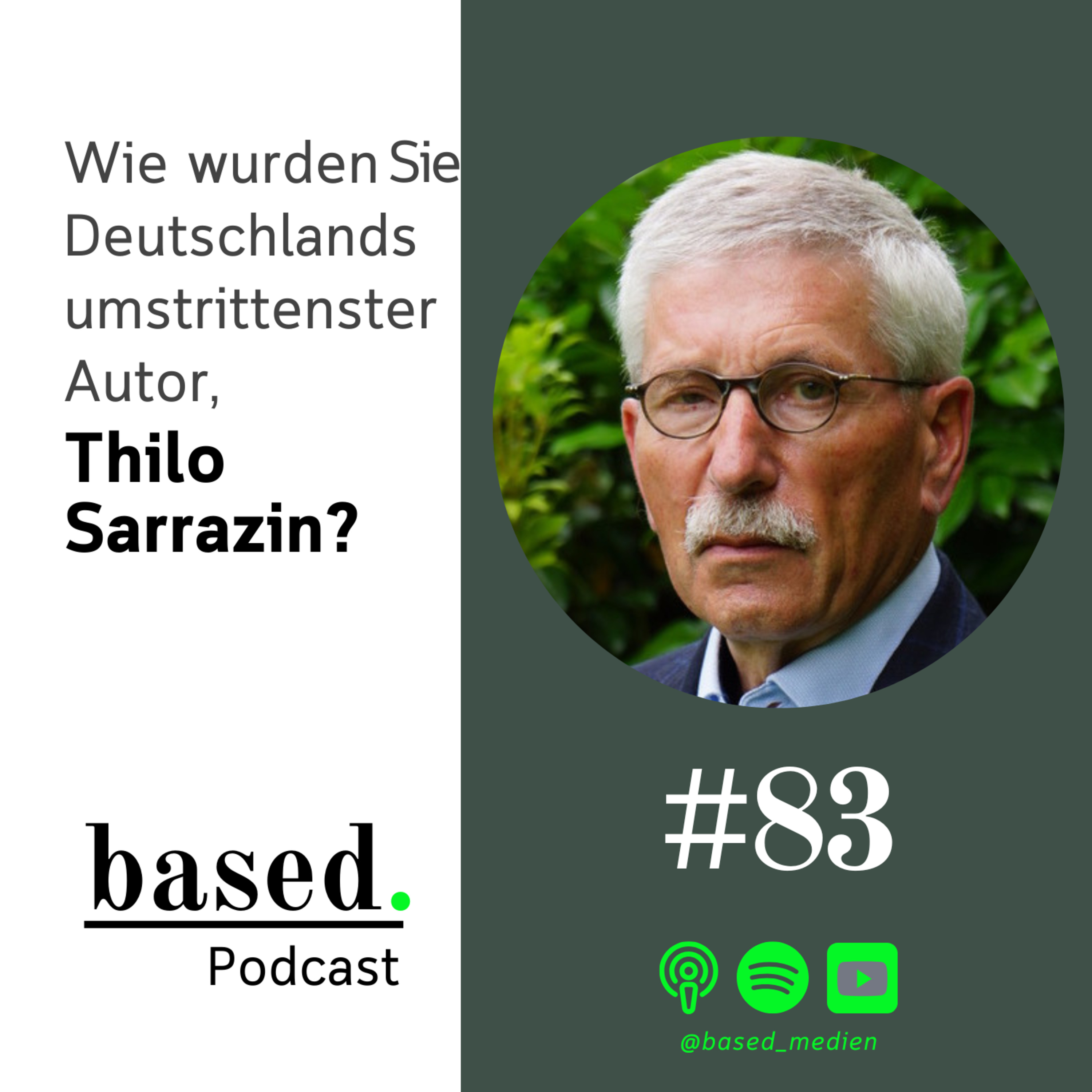 #83 - Wie wurden Sie Deutschlands umstrittenster Autor, Thilo Sarrazin?