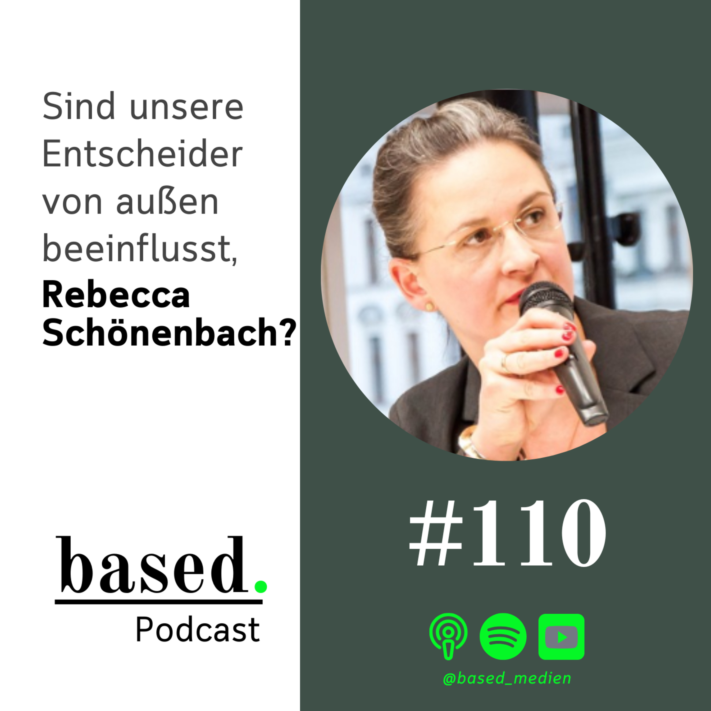 #110 - Sind unsere Entscheider von außen beeinflusst, Rebecca Schönenbach?