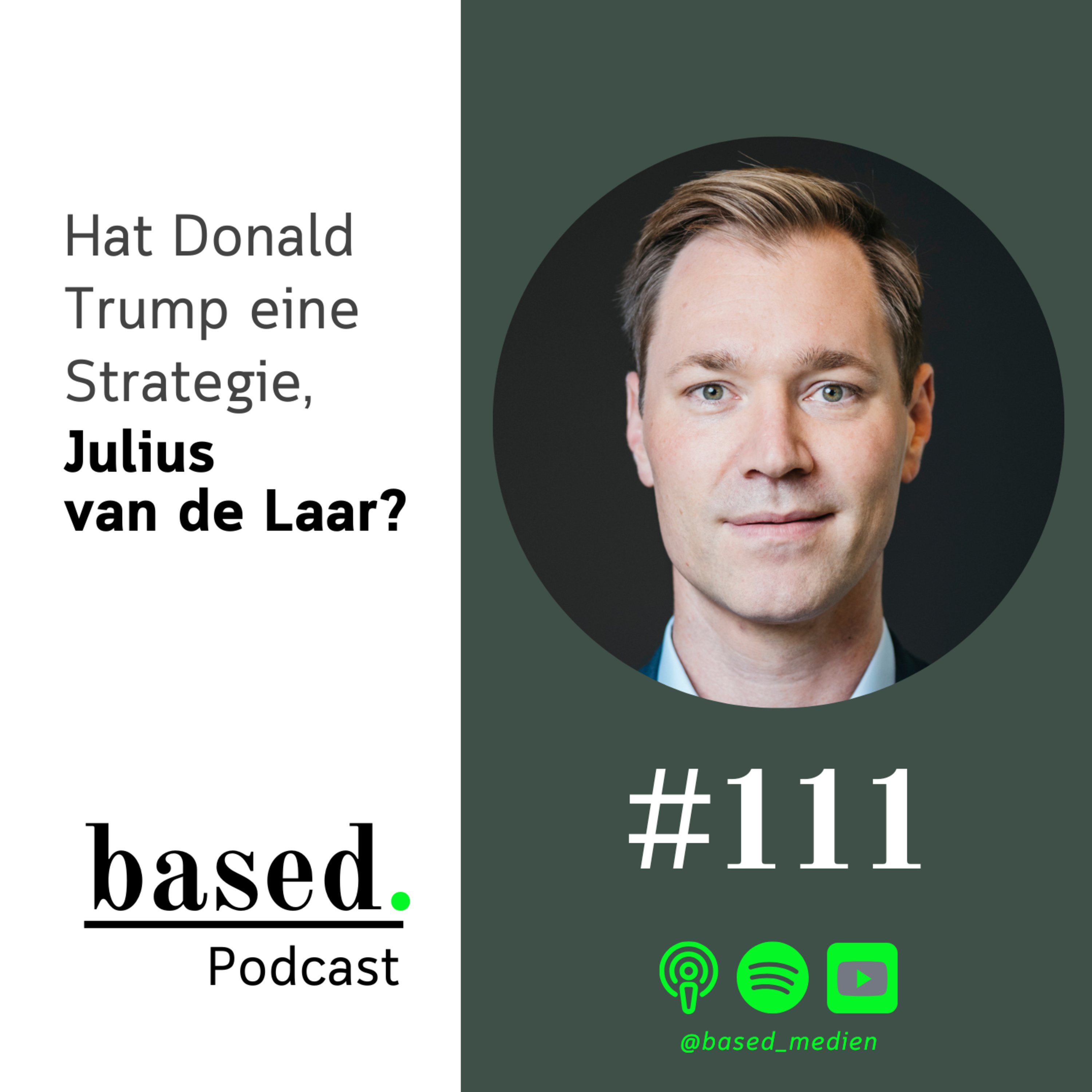 #111 - Hat Donald Trump eine Strategie, Julius van de Laar?