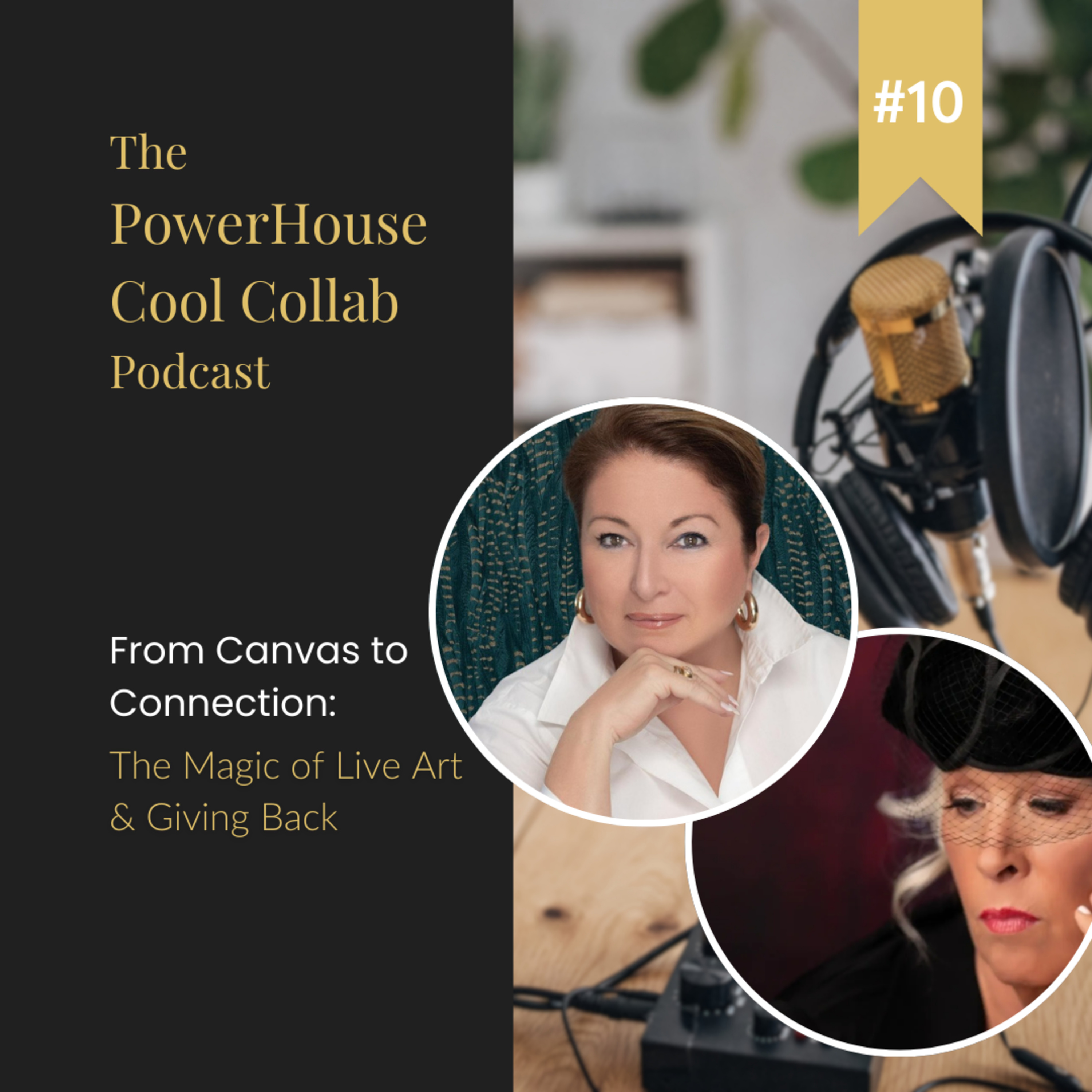 From Canvas to Connection: The Magic of Live Art & Giving Back episode artwork