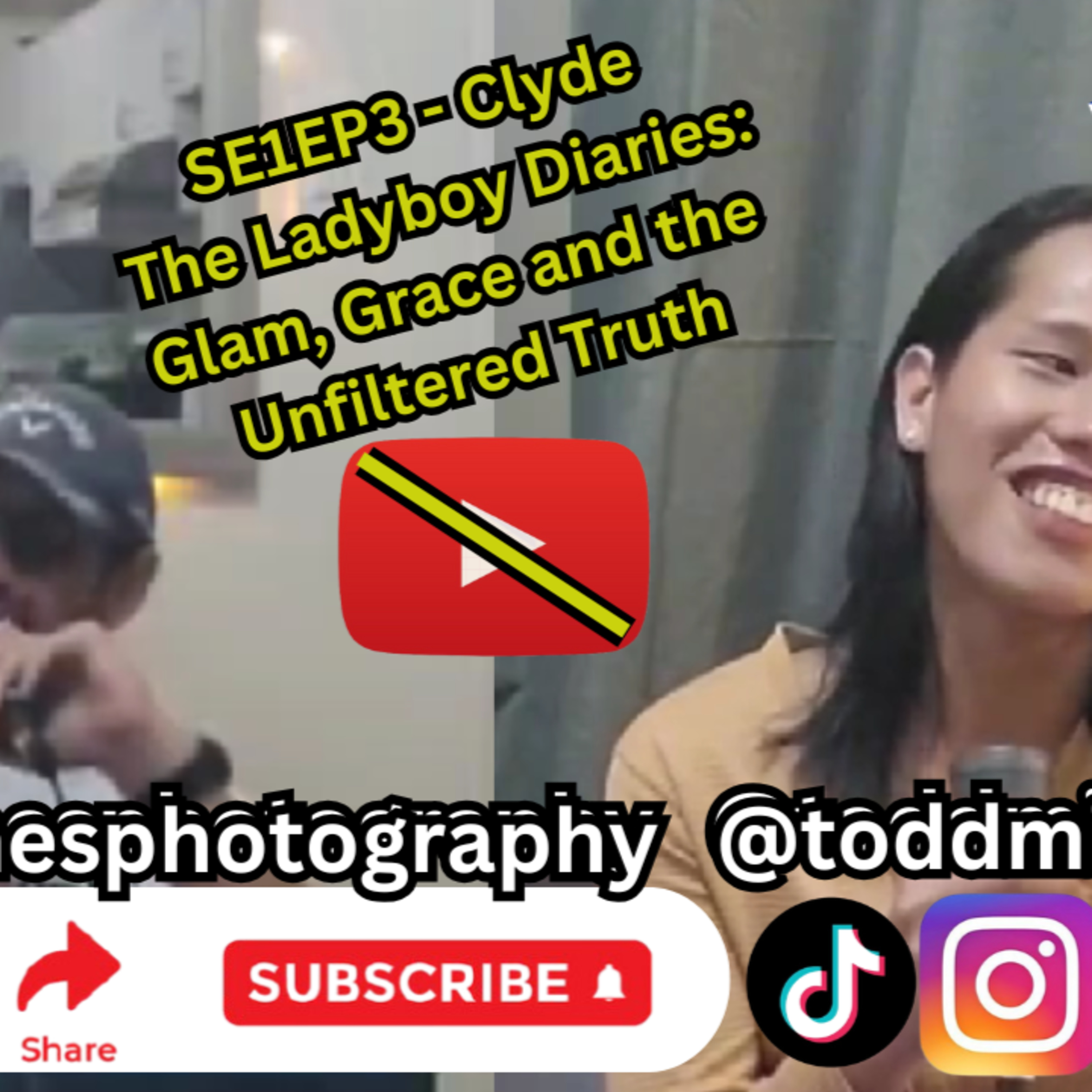 SE1EP3 – Clyde – The Ladyboy Diaries: Glam, Grace, and the Unfiltered Truth