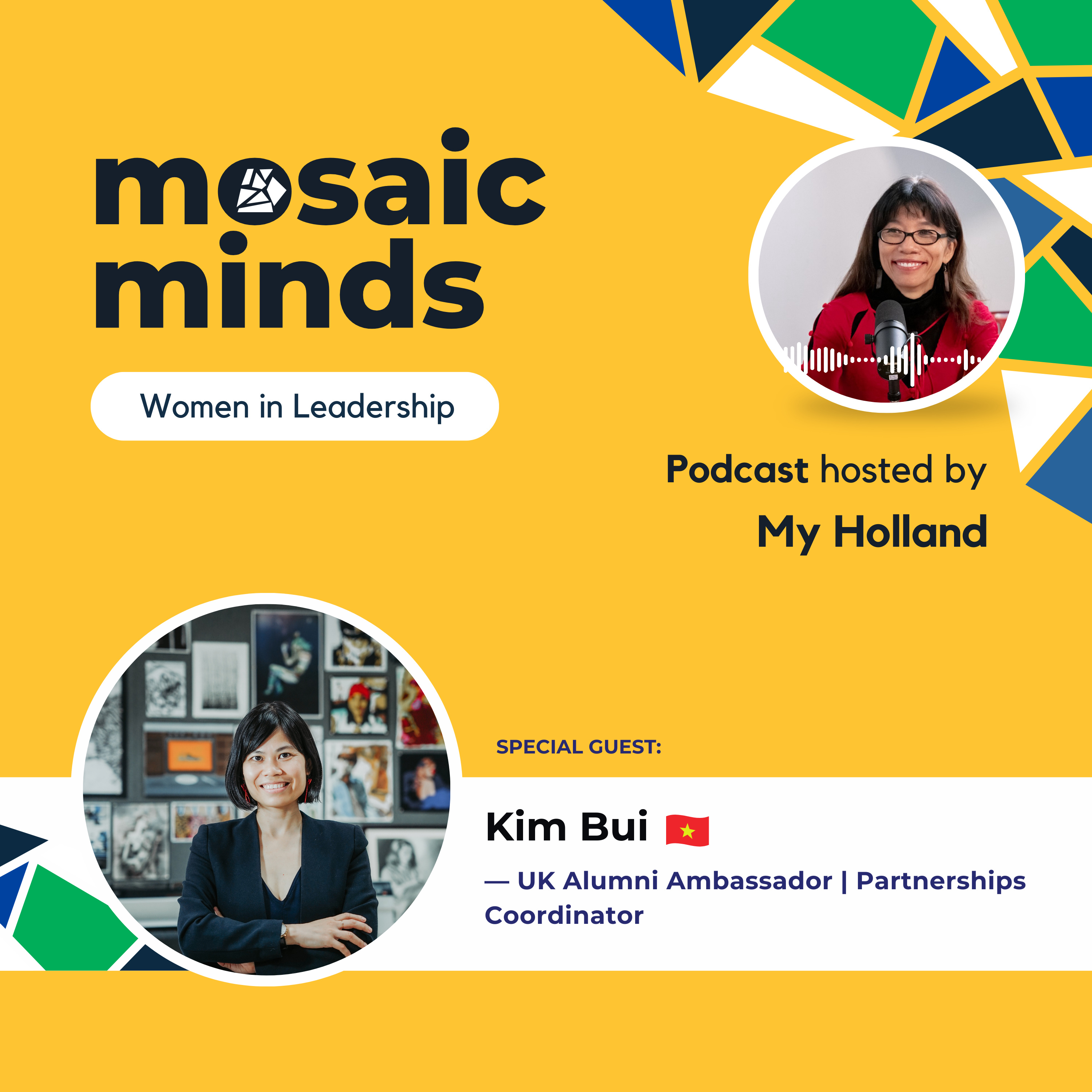 From Vietnam to the world: Kim Bui building a life across cultures | Mosaic Minds Podcast Ep. 22 episode artwork