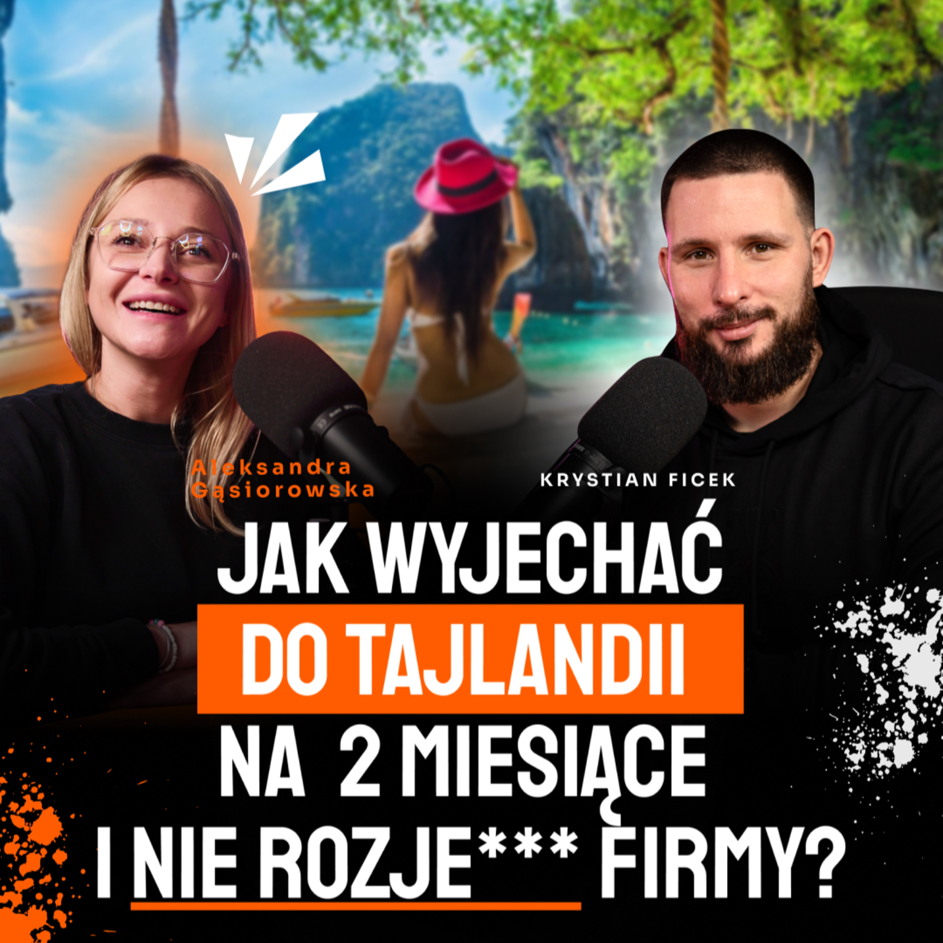 #5 Jak wyjechać do Tajlandii na 2 miesiące i nie rozje*** firmy? | Krystian Ficek | ROI Hunters Studio episode artwork